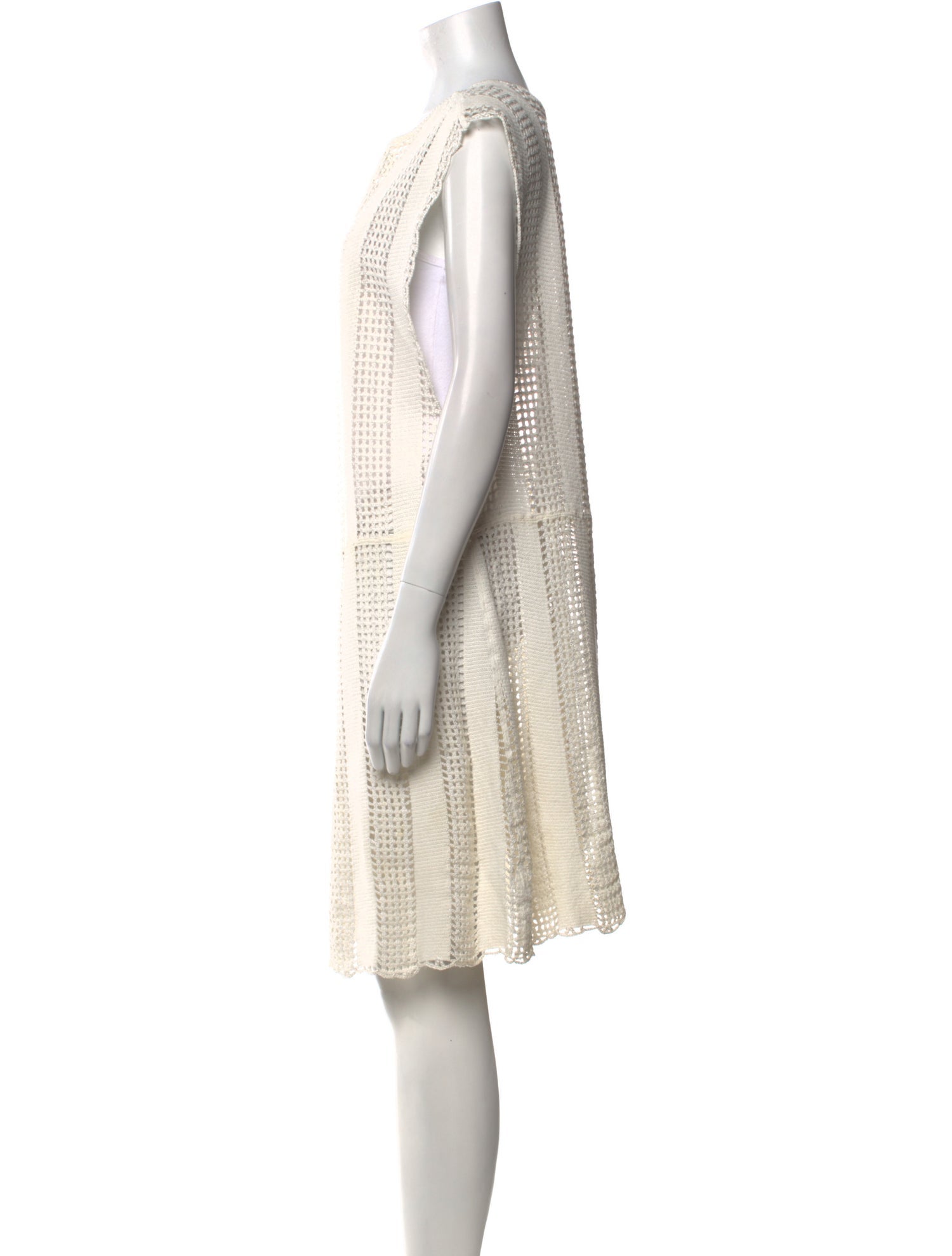 Zimmermann V-Neck Knee-Length Dress