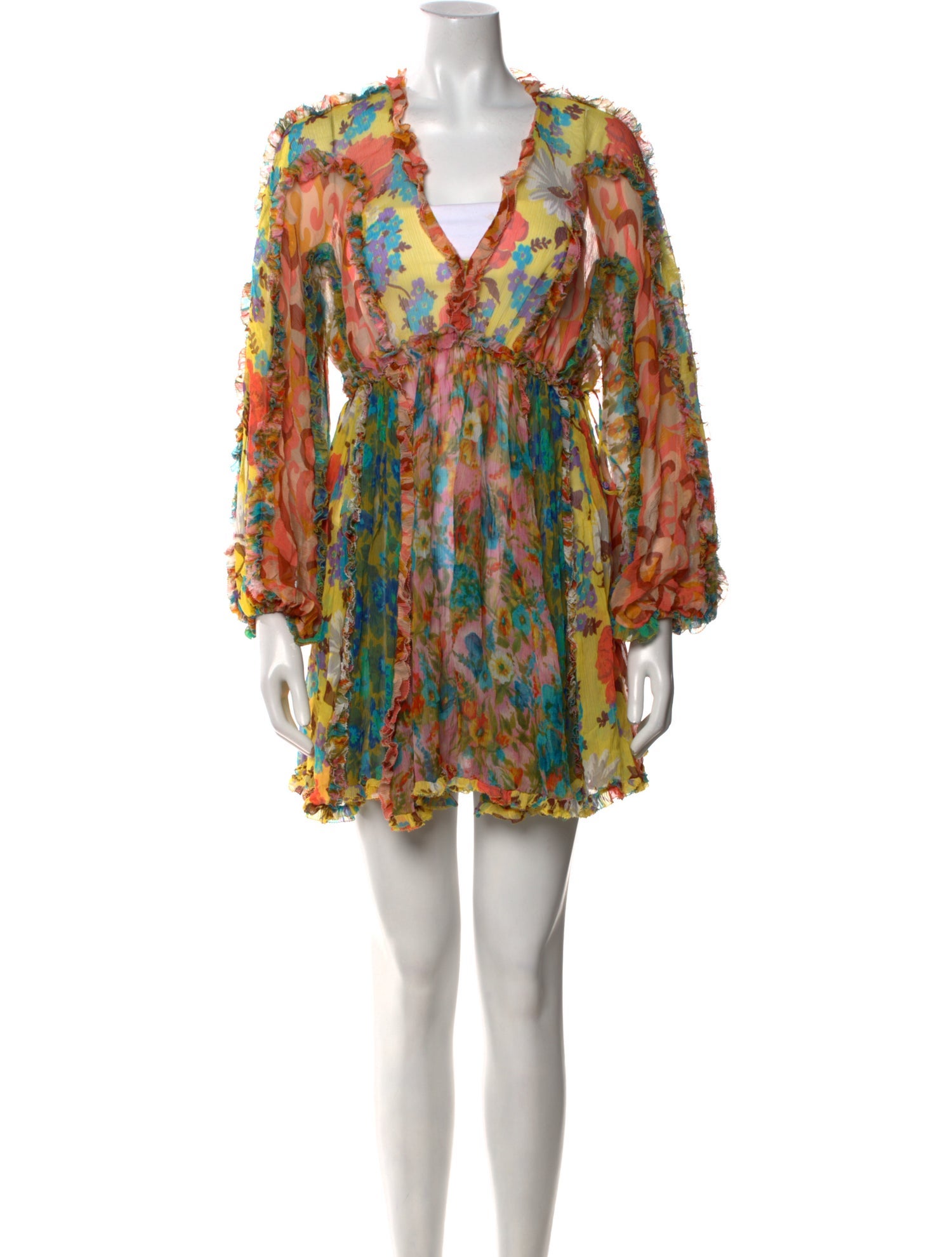 Zimmermann Silk Mini Dress