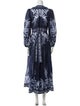 Zimmermann Floral Print Ruffle Embellishment Robe