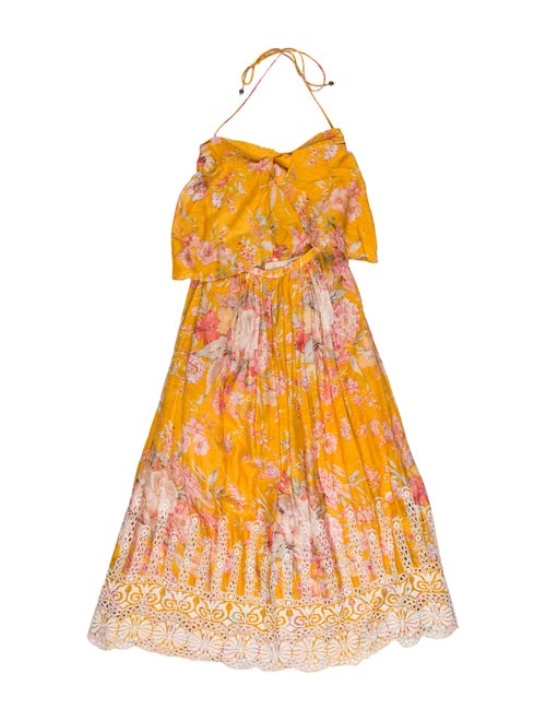 Zimmermann Paisley Print Midi Length Dress