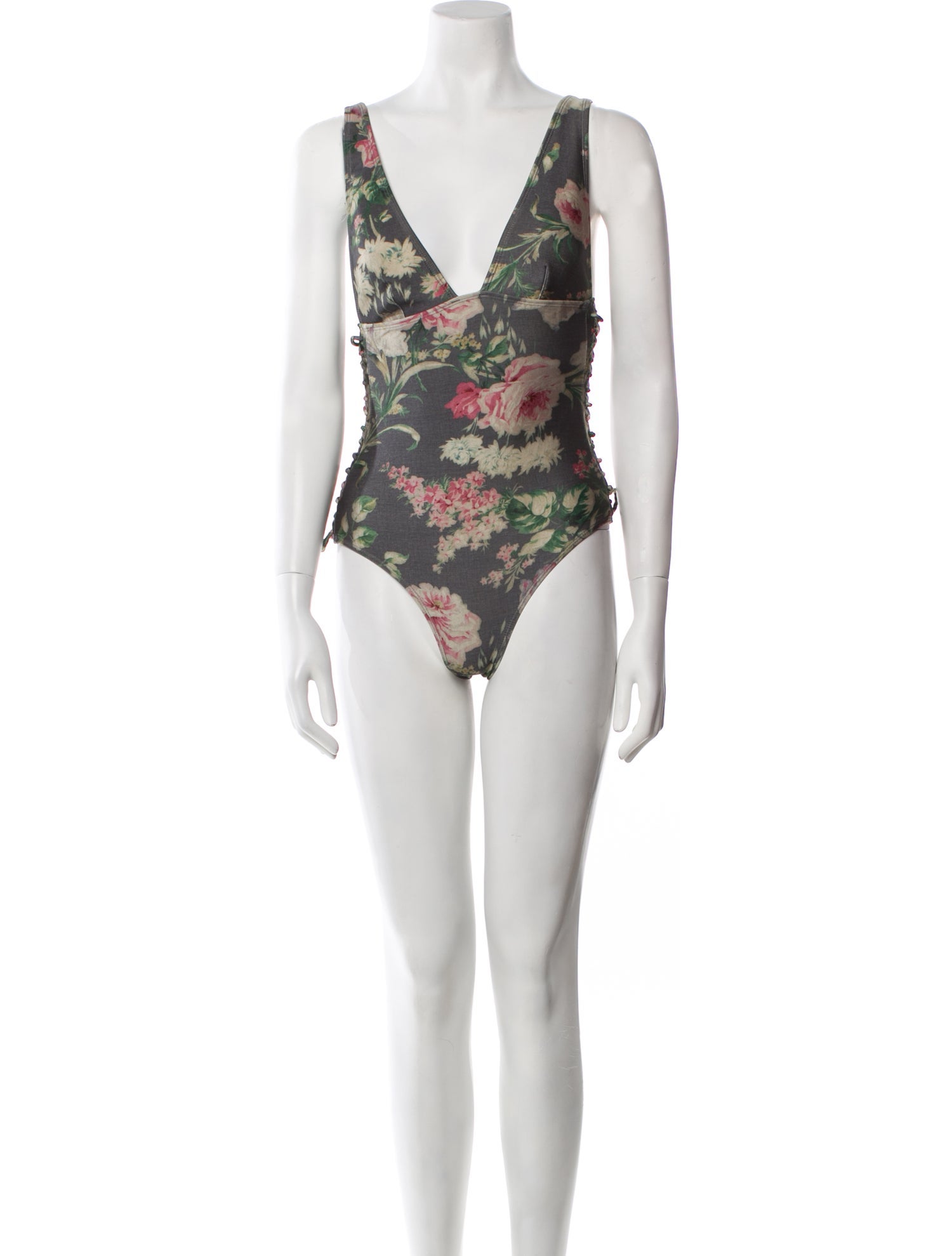 Zimmermann Floral Print One-Piece