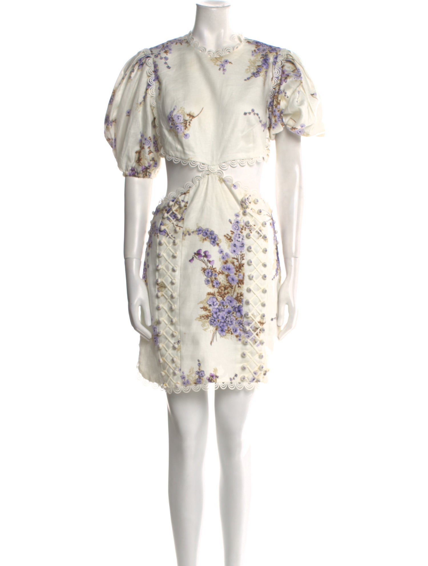 Zimmermann Linen Mini Dress