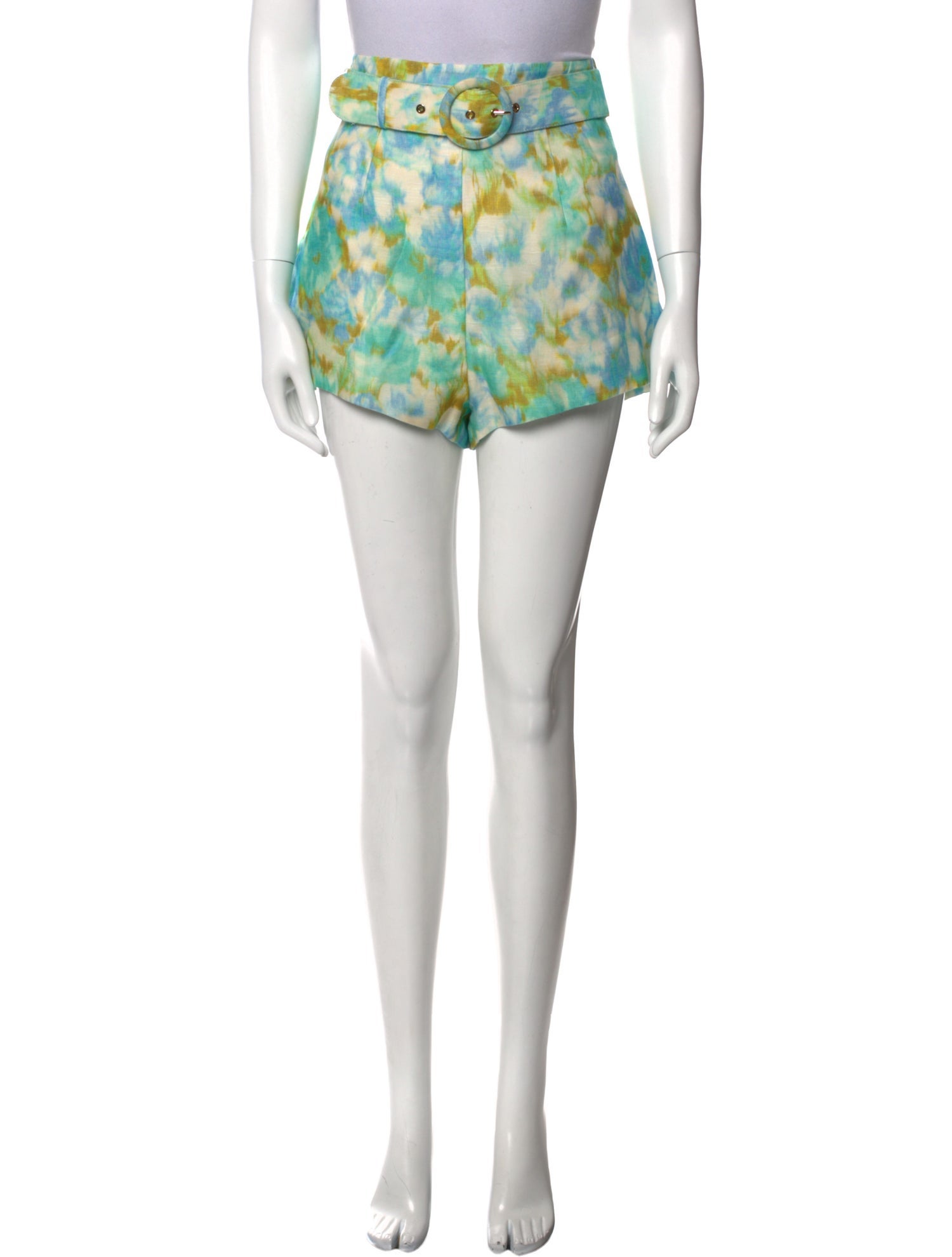 Zimmermann Linen Mini Shorts