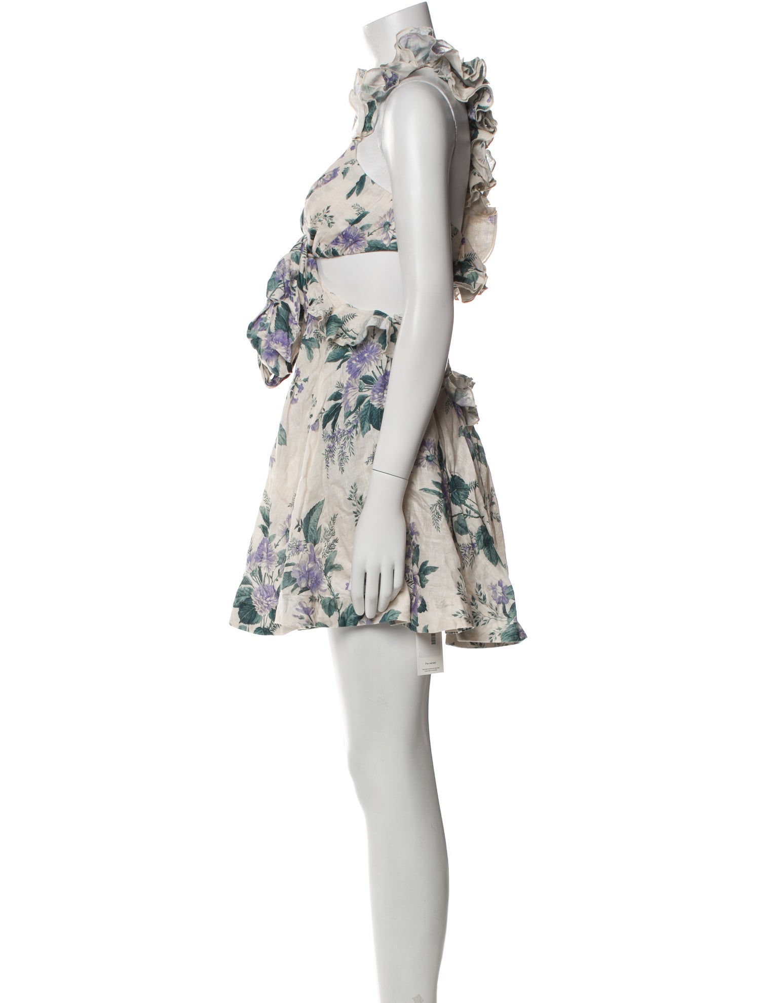 Zimmermann Linen Mini Dress