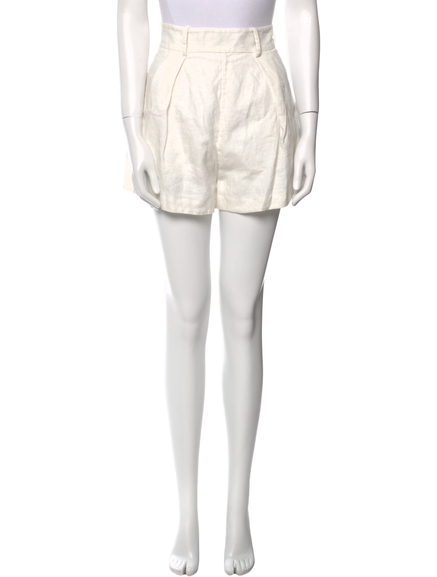 Zimmermann Linen Mini Shorts