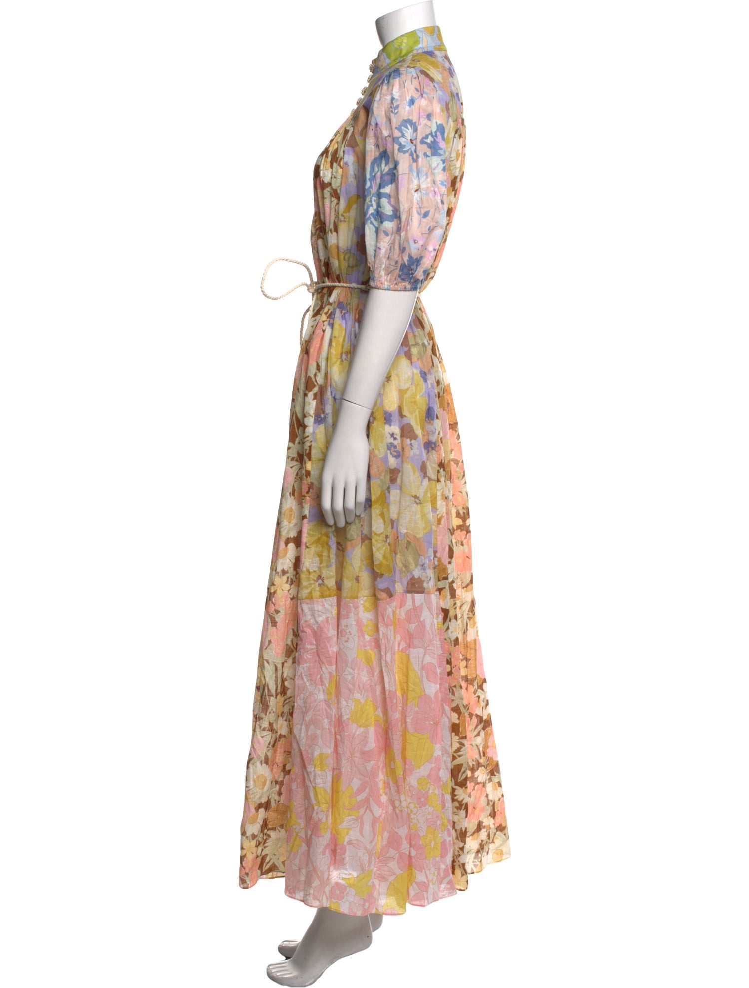 Zimmermann Floral Print Long Dress