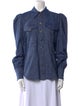 Zimmermann Long Sleeve Button-Up Top