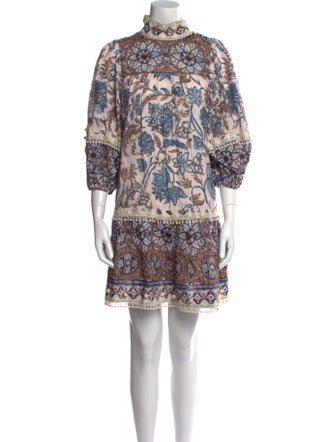 Zimmermann Linen Knee-Length Dress