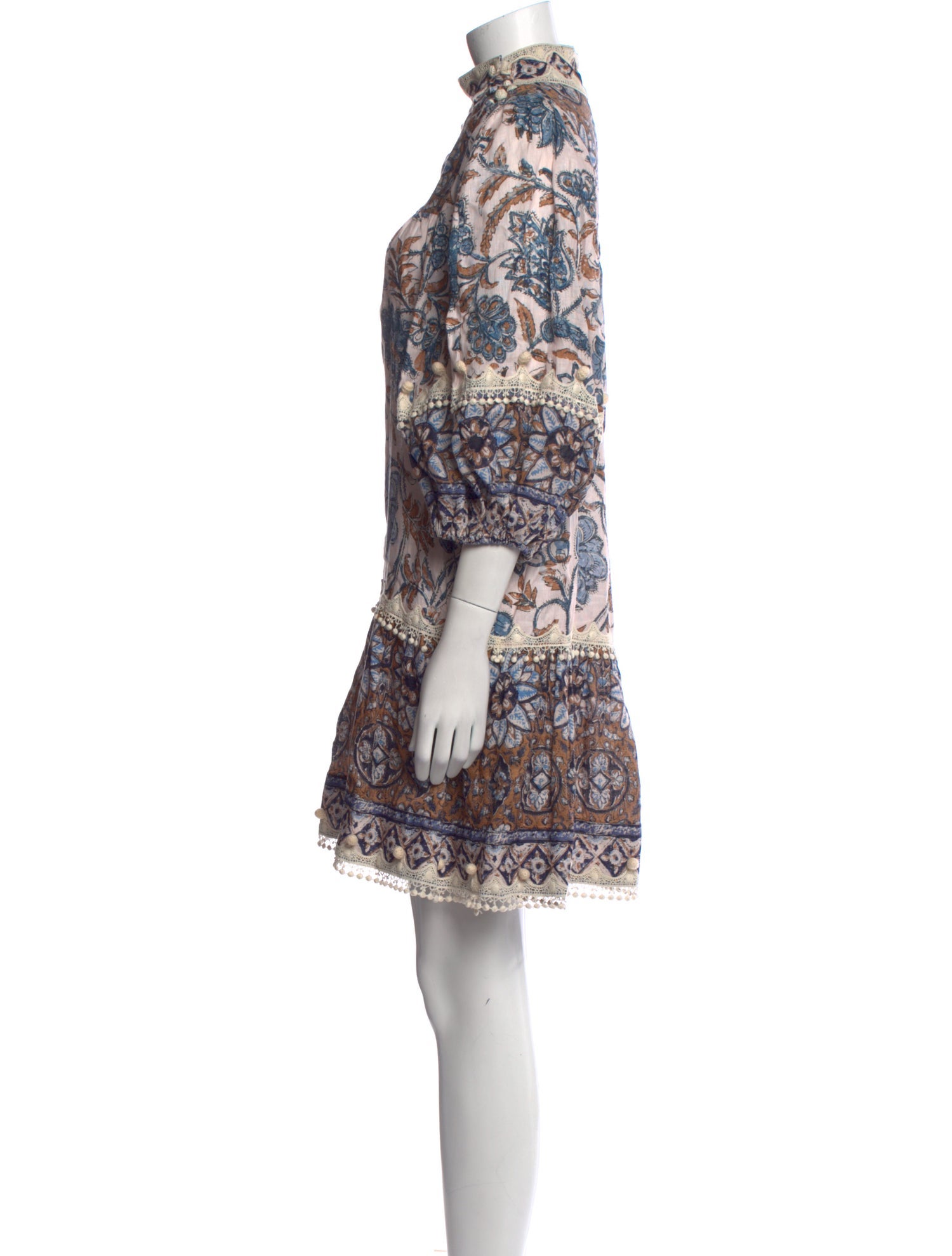 Zimmermann Linen Knee-Length Dress
