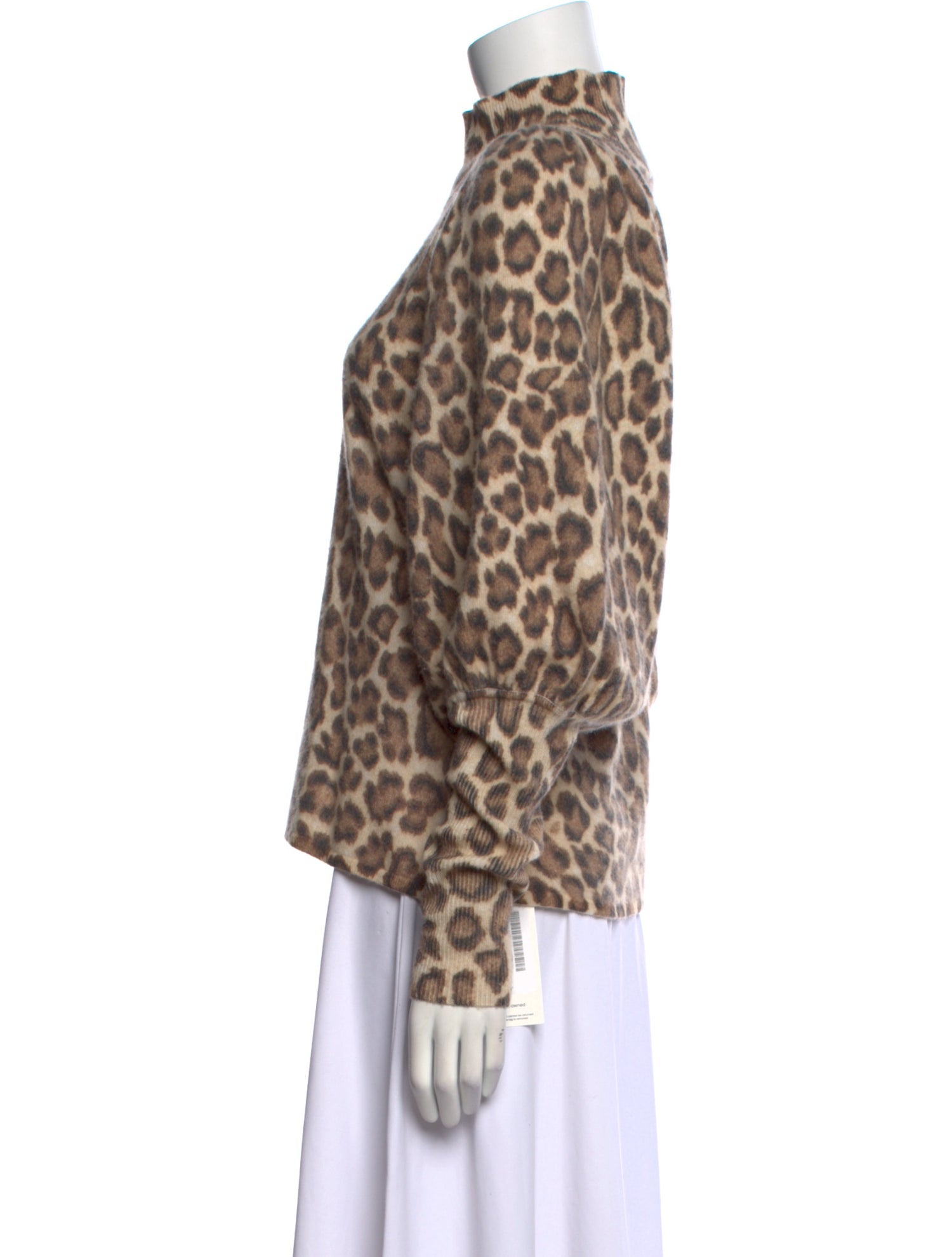 Zimmermann Cashmere Animal Print Sweater