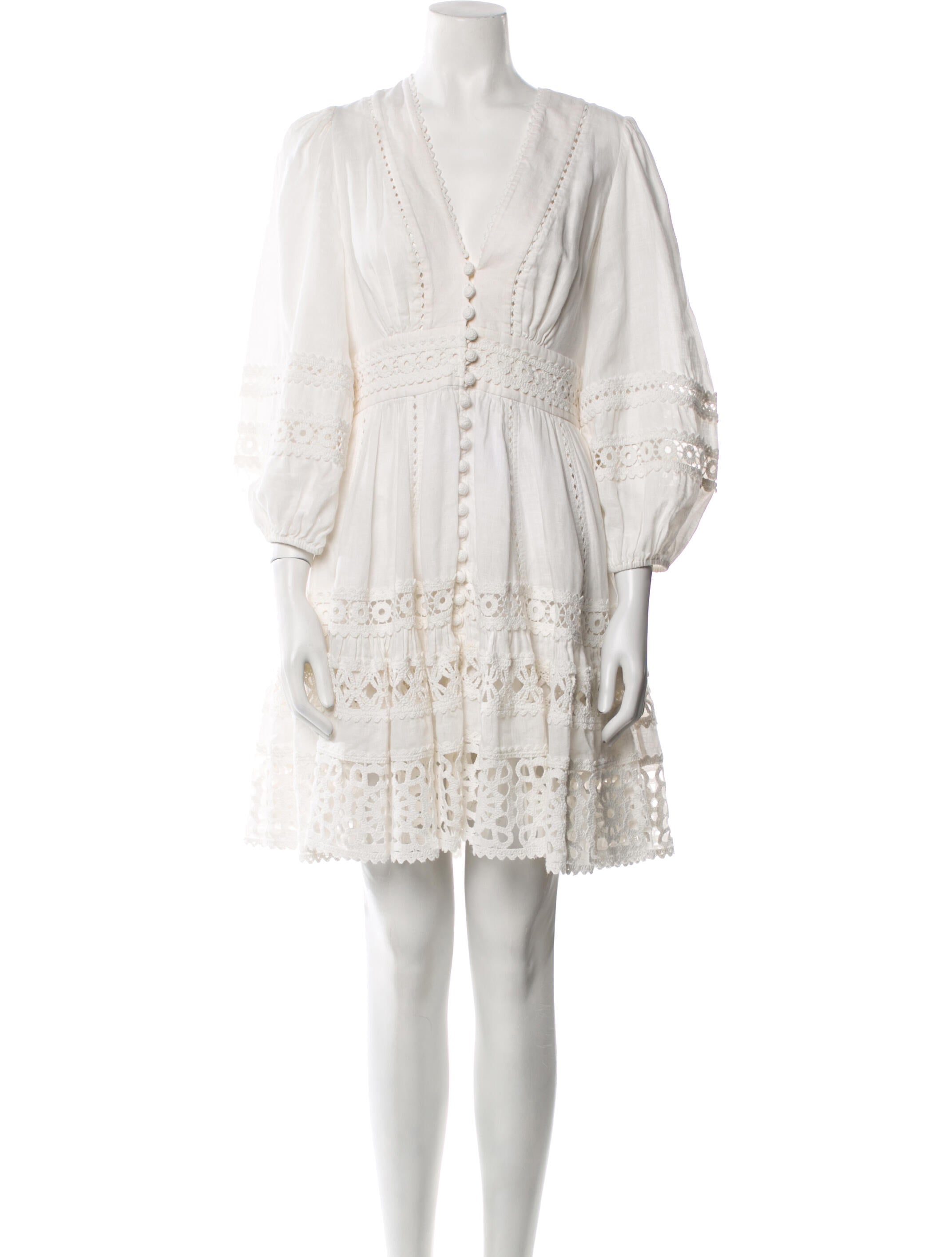 Zimmermann Linen Mini Dress