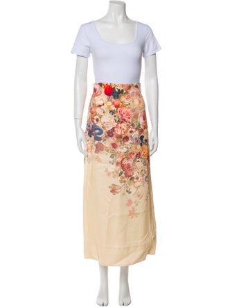 Zimmermann Linen Floral Print Skirt Set