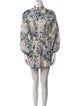Zimmermann Linen Floral Print Romper