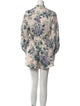 Zimmermann Linen Floral Print Romper
