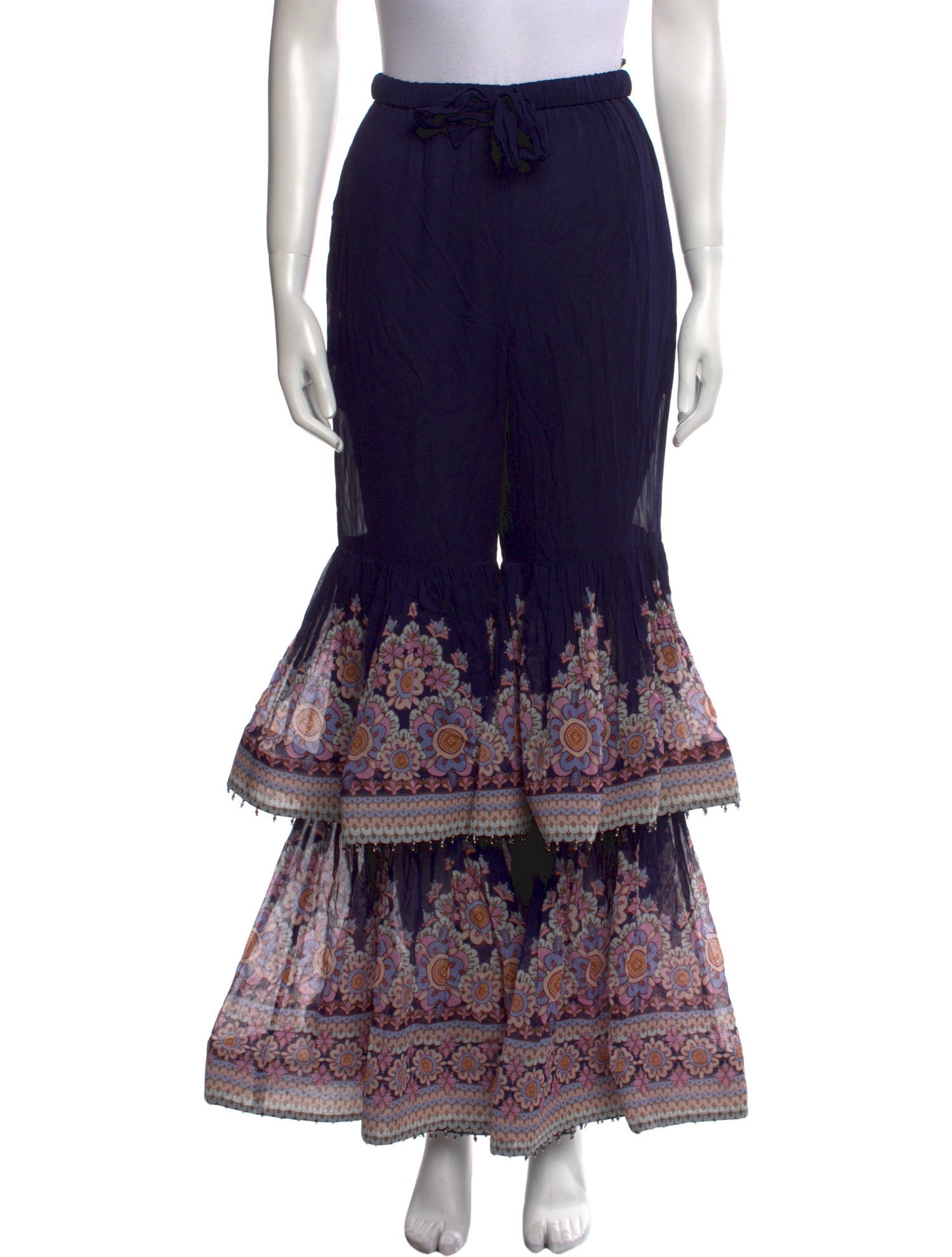 Zimmermann Floral Print Midi Length Skirt