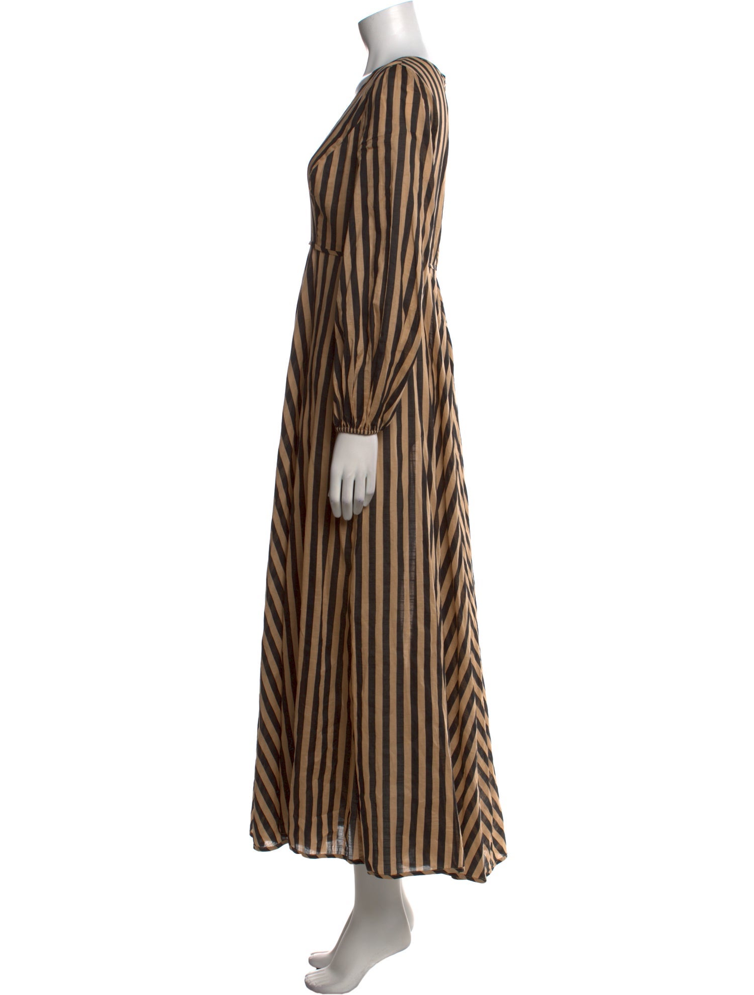 Zimmermann Striped Midi Length Dress