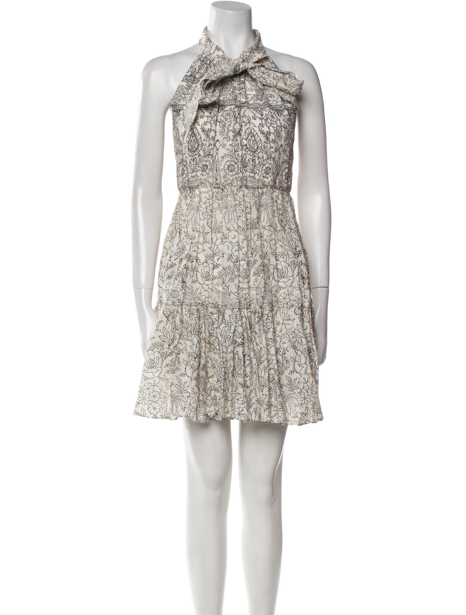 Zimmermann Linen Mini Dress