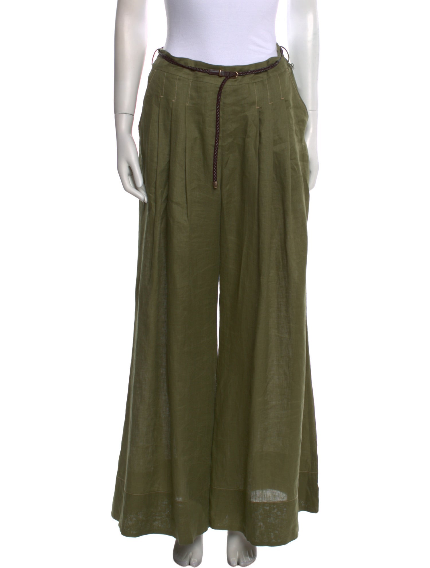 Zimmermann Linen Wide Leg Pants