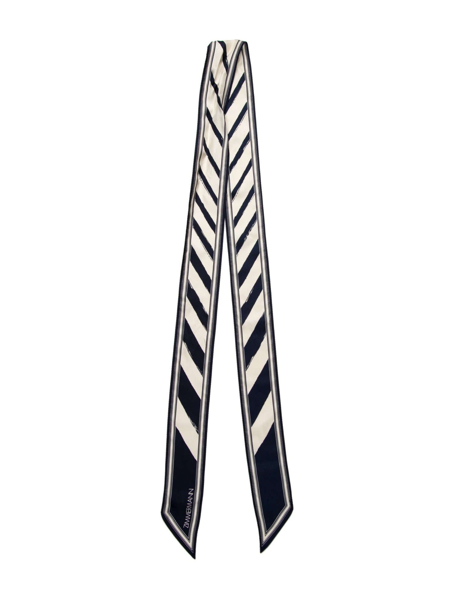 Zimmermann Silk Colorblock Pattern Bandeau