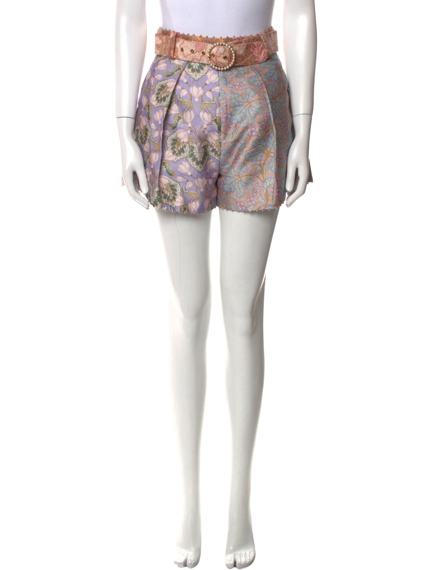 Zimmermann Silk Mini Shorts