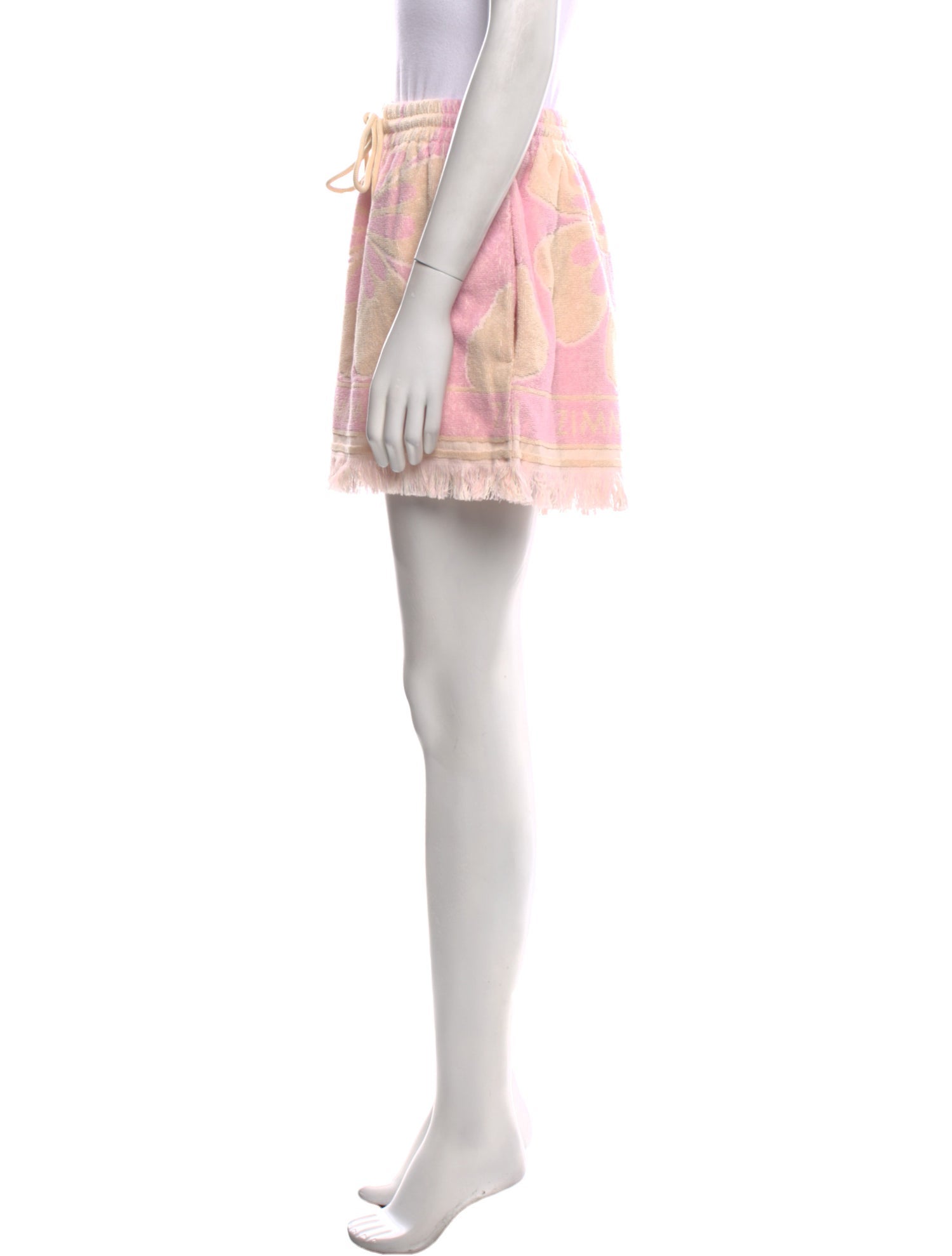 Zimmermann Pop Toweling Shorts Floral Print Cover-Up w/ Tags