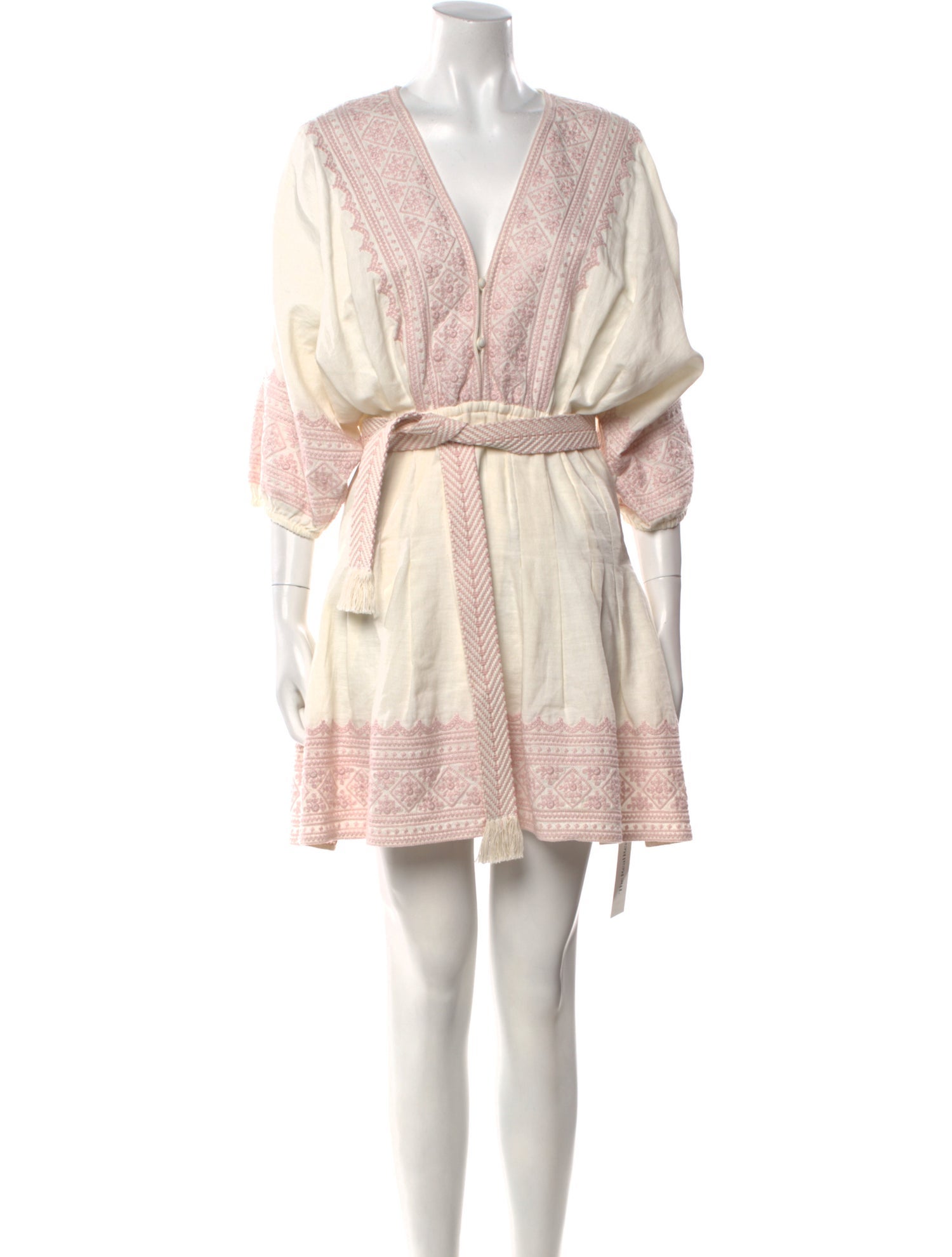 Zimmermann Floral Print Mini Dress