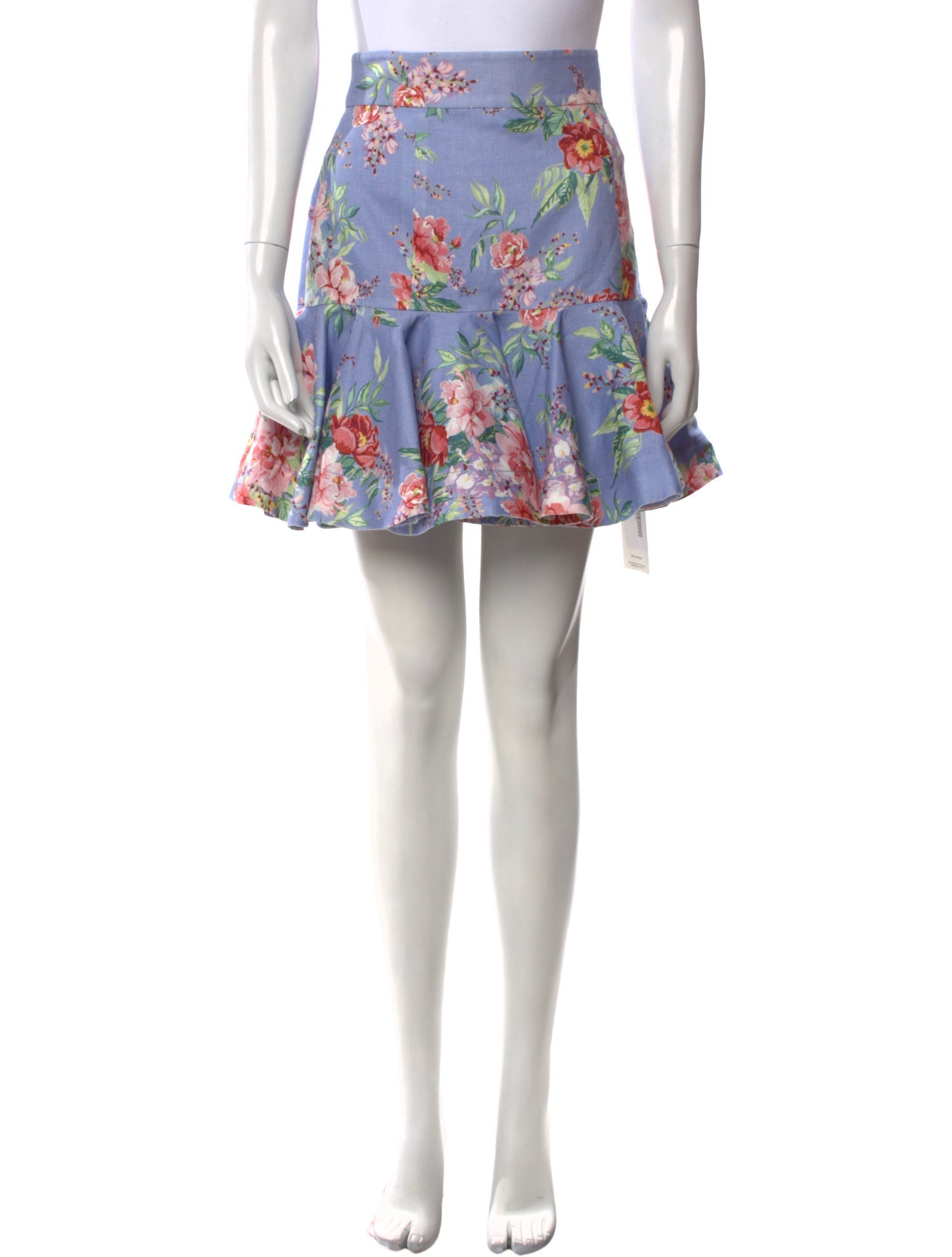 Zimmermann Linen Mini Skirt