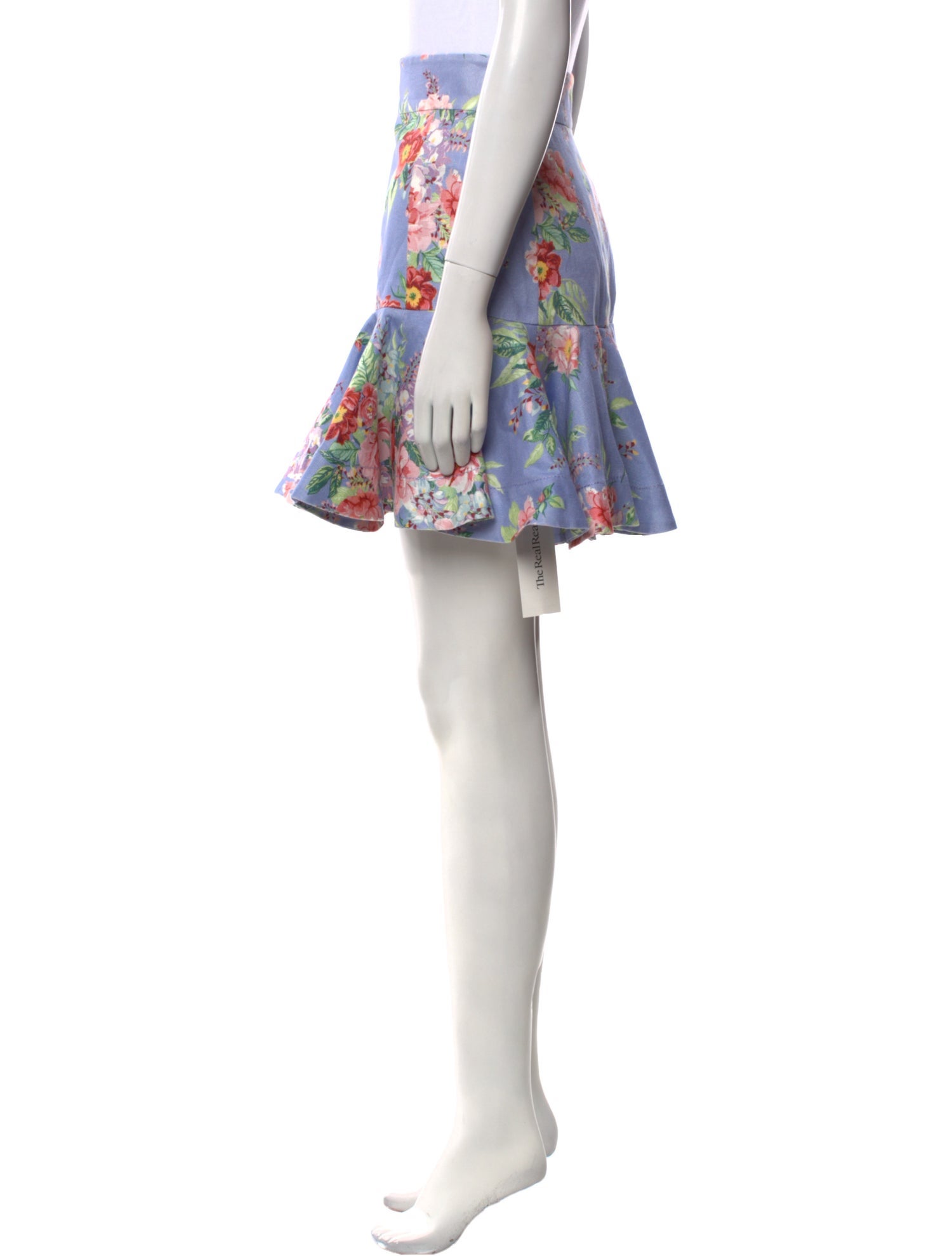 Zimmermann Linen Mini Skirt