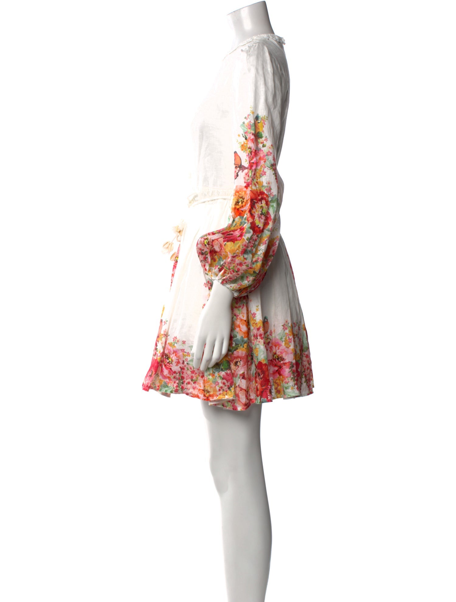 Zimmermann Linen Mini Dress