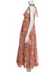 Zimmermann Floral Print Midi Length Dress