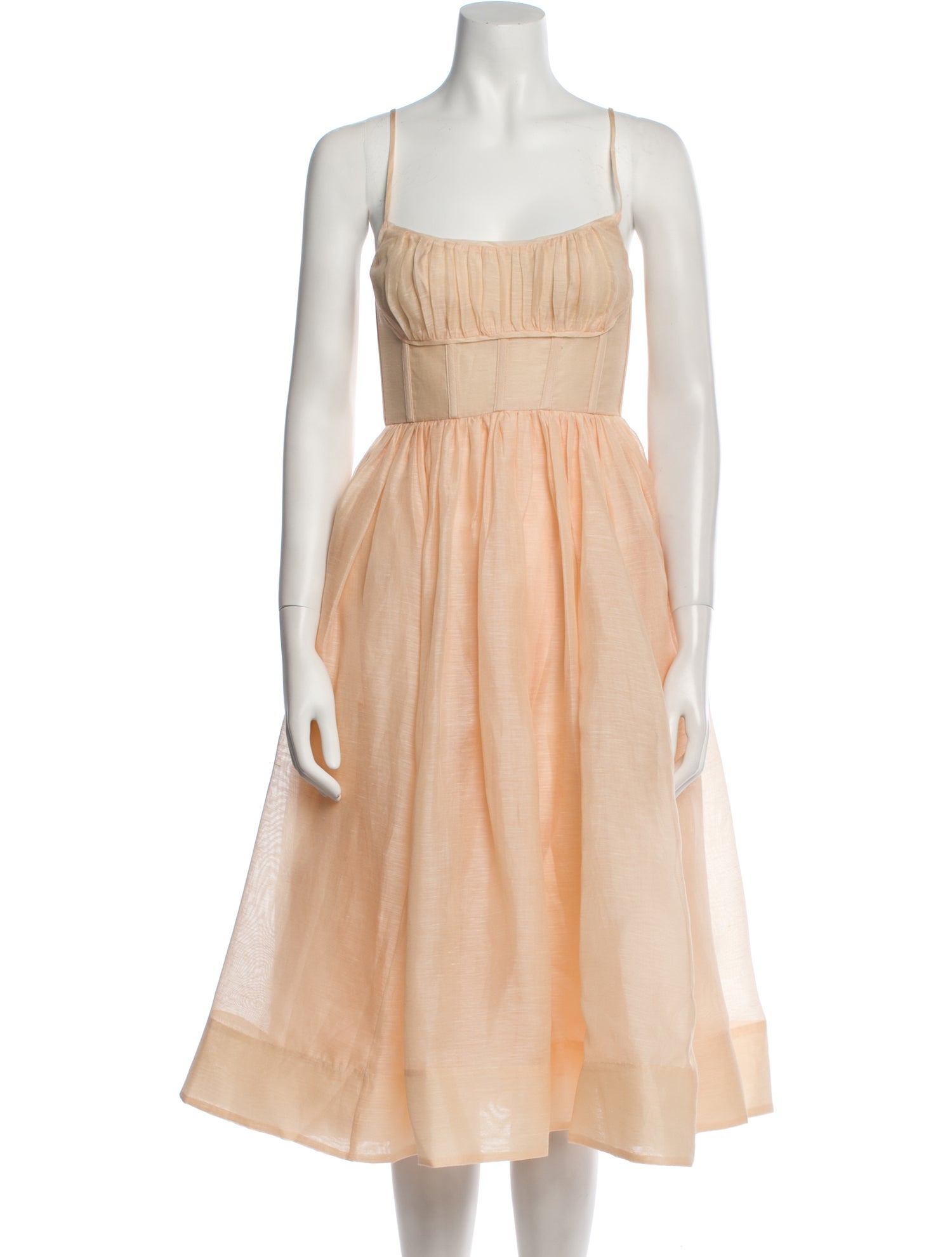 Zimmermann Linen Midi Length Dress w/ Tags