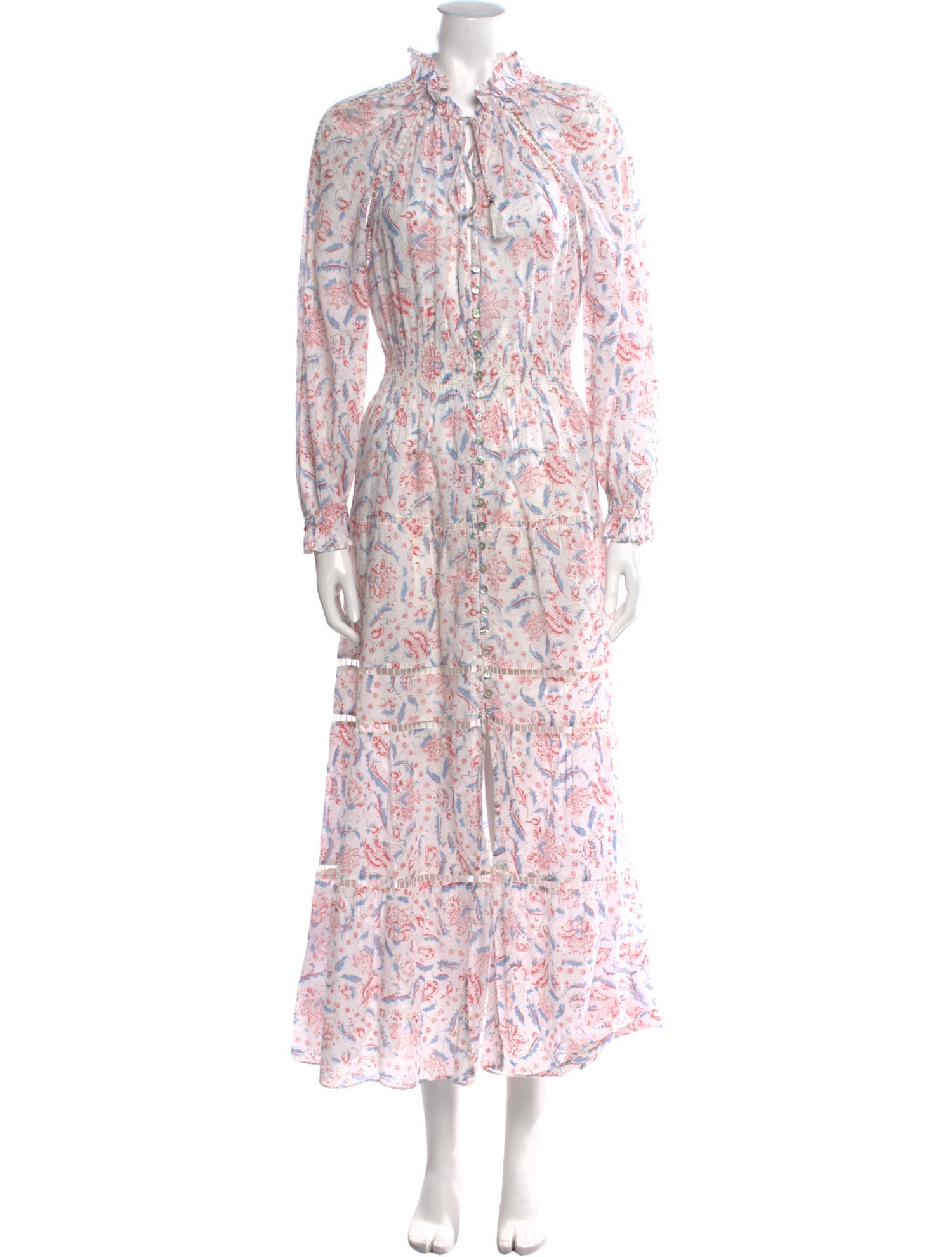 Zimmermann Paisley Print Long Dress
