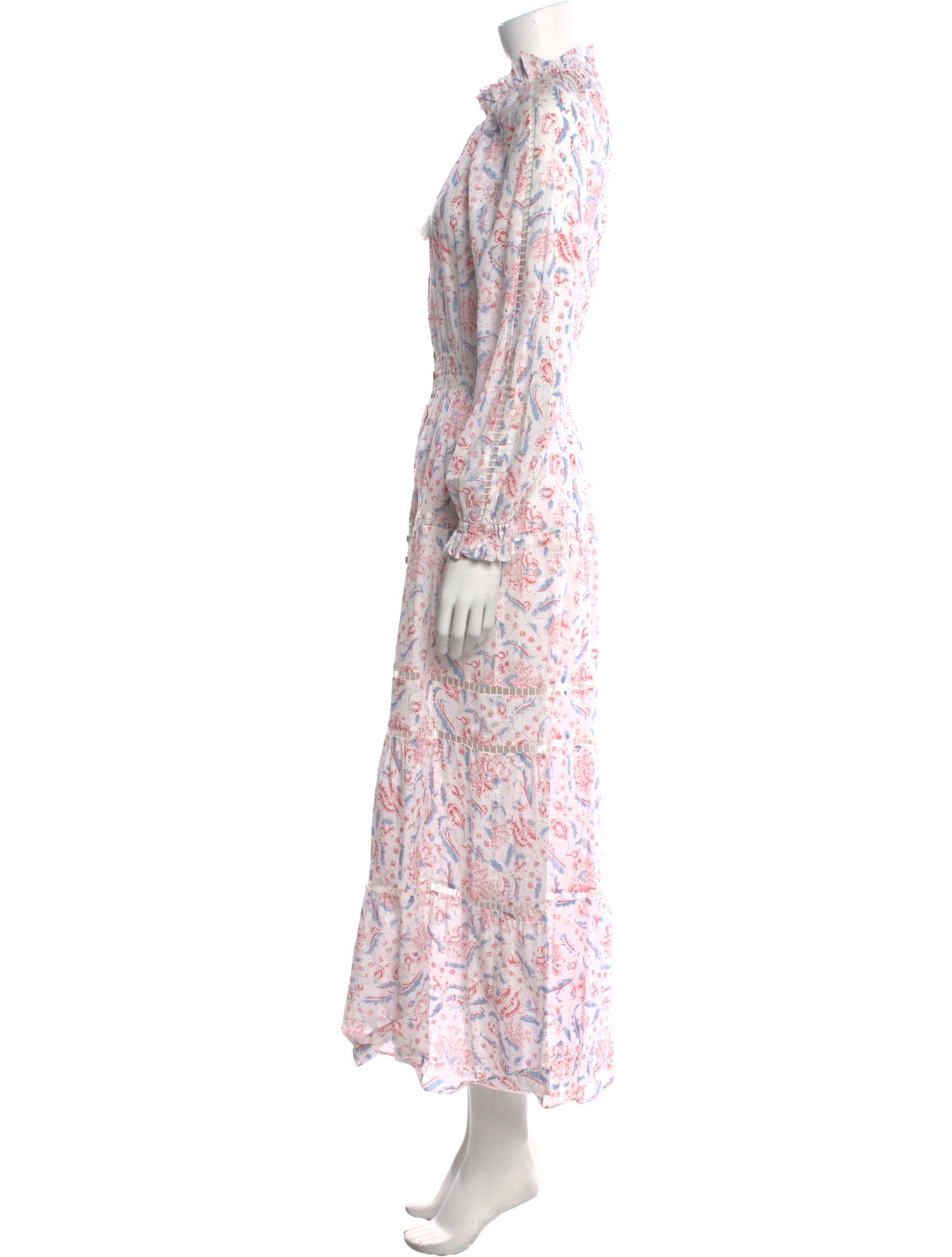 Zimmermann Paisley Print Long Dress