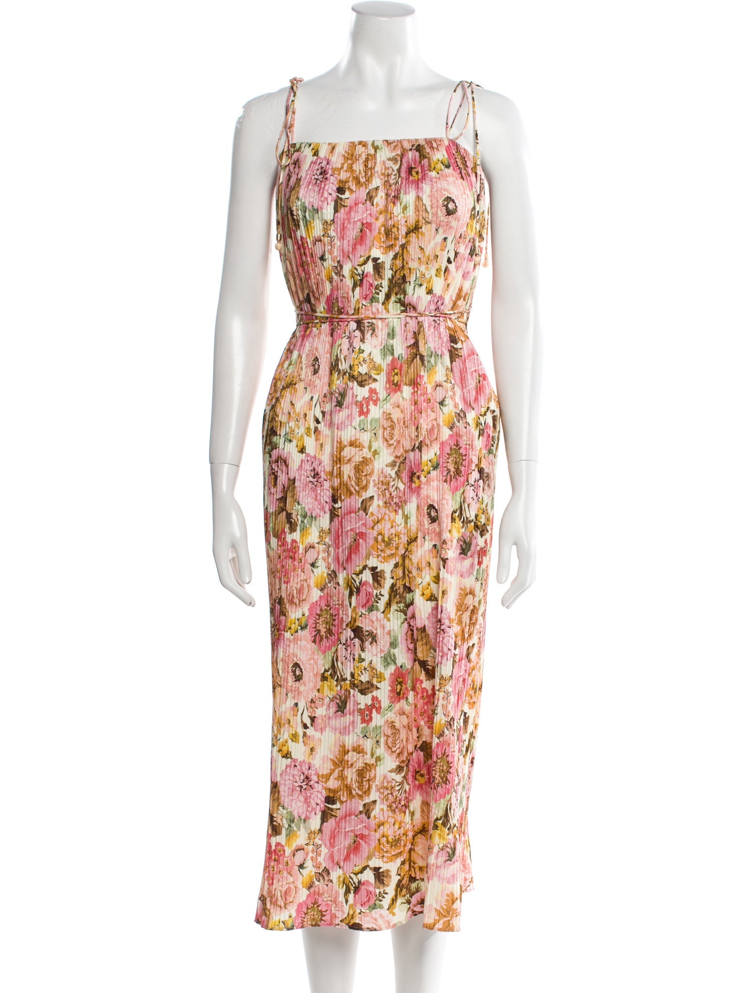 Zimmermann Floral Print Midi Length Dress