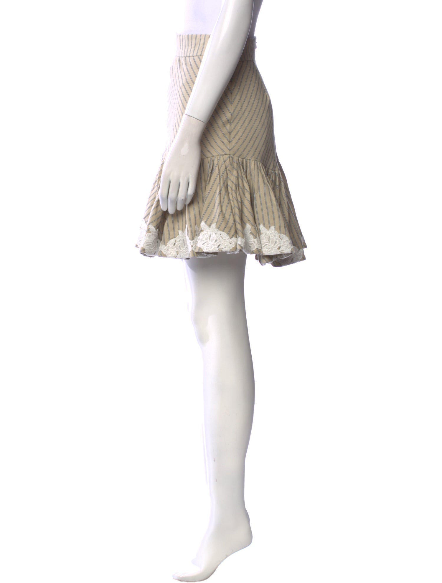 Zimmermann Linen Knee-Length Skirt