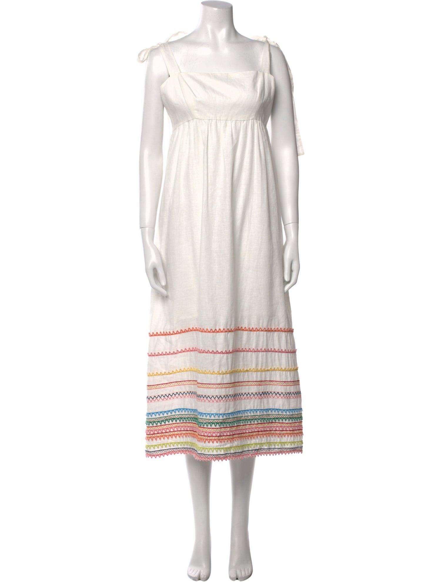 Zimmermann Linen Midi Length Dress