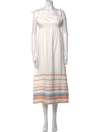 Zimmermann Linen Midi Length Dress