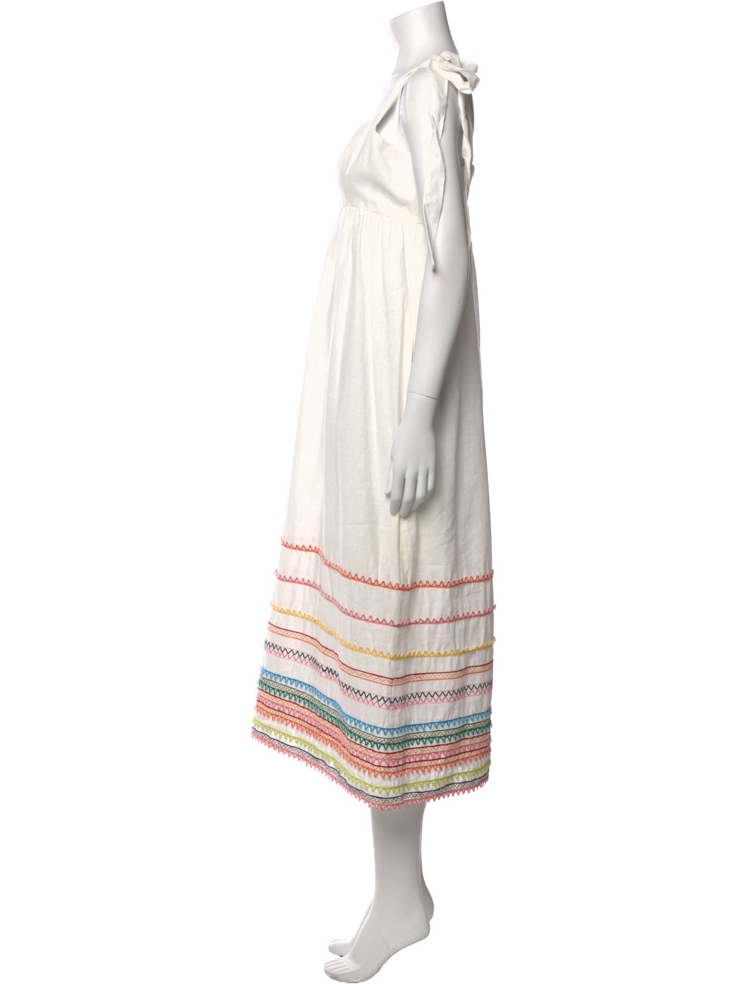 Zimmermann Linen Midi Length Dress