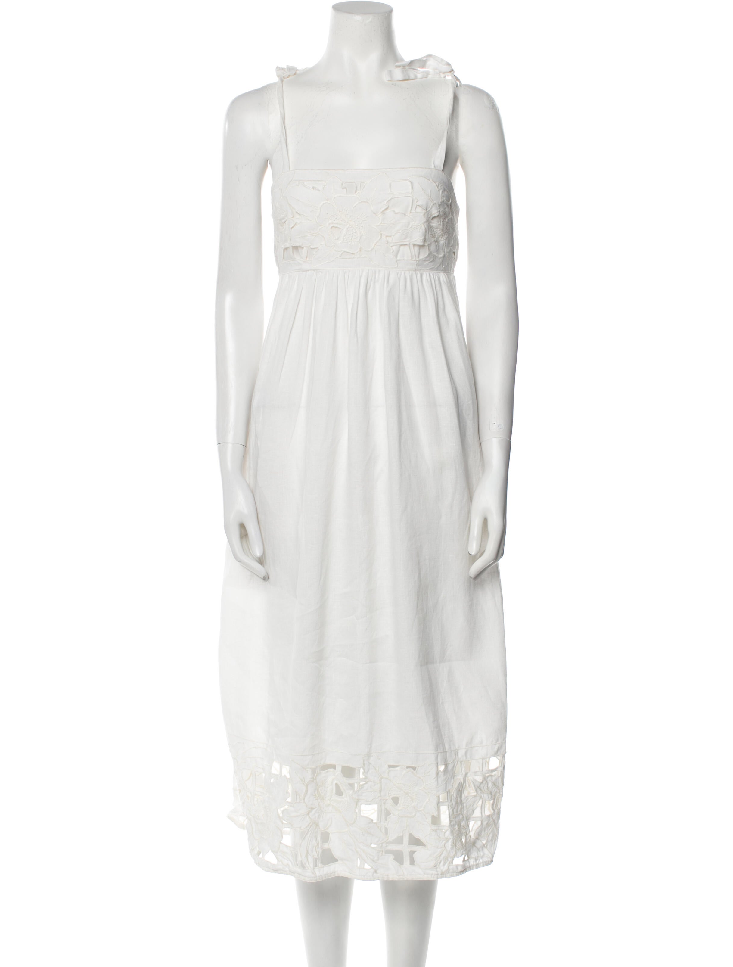 Zimmermann Linen Midi Length Dress