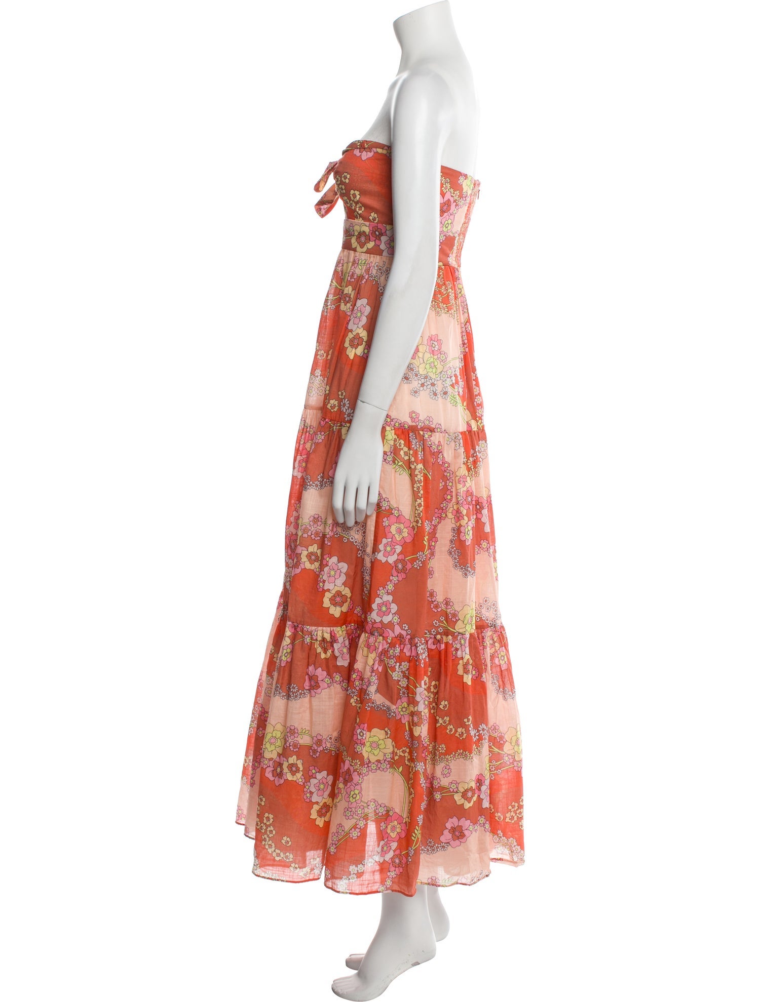 Zimmermann Floral Print Long Dress