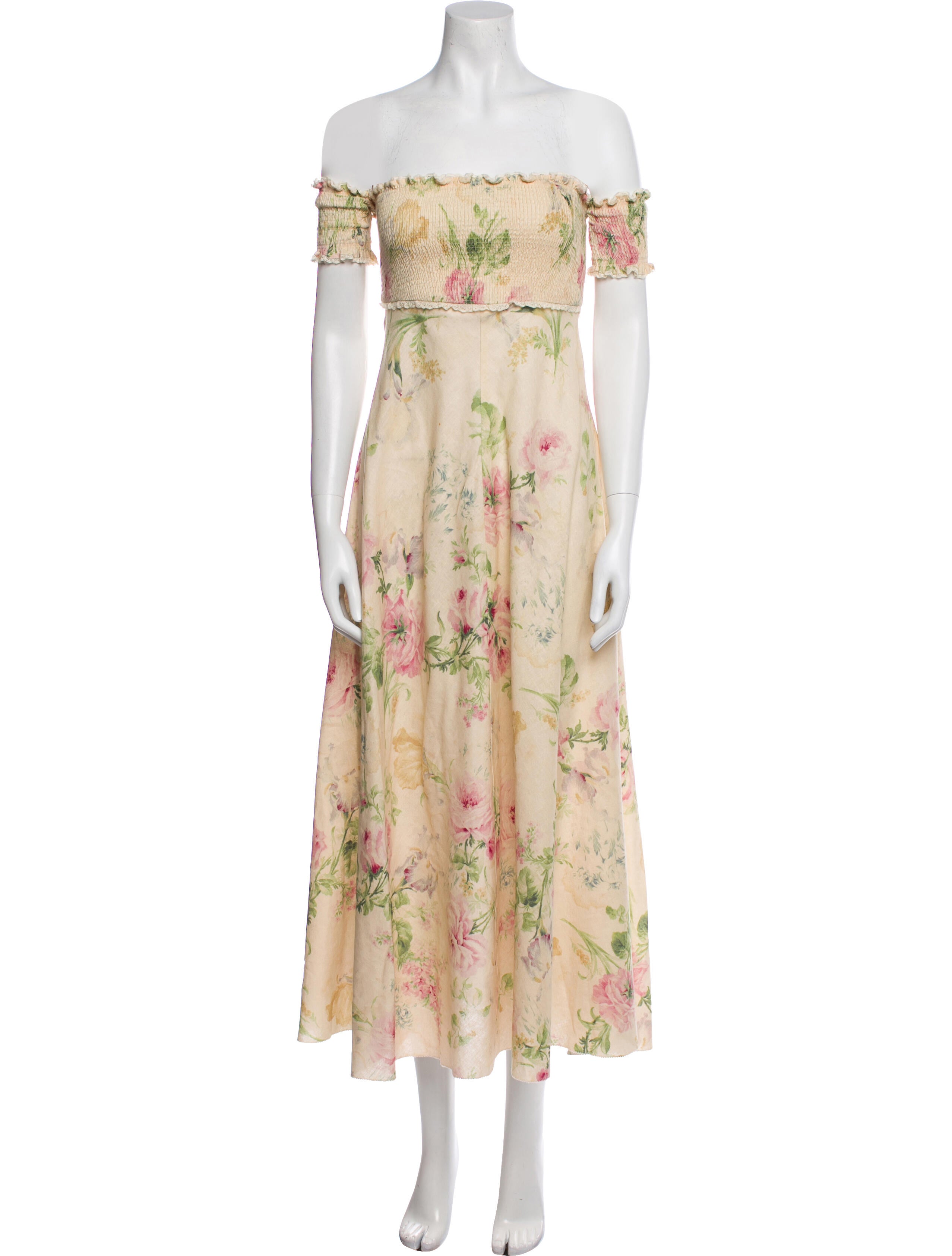 Zimmermann Linen Long Dress