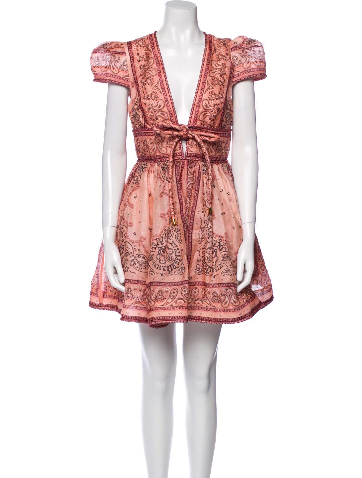 Zimmermann Linen Mini Dress w/ Tags