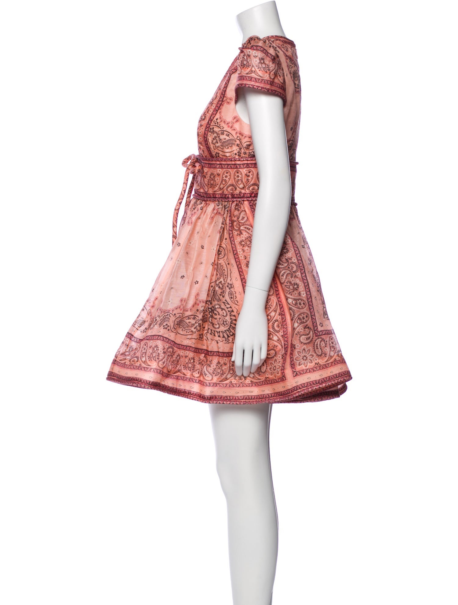 Zimmermann Linen Mini Dress w/ Tags