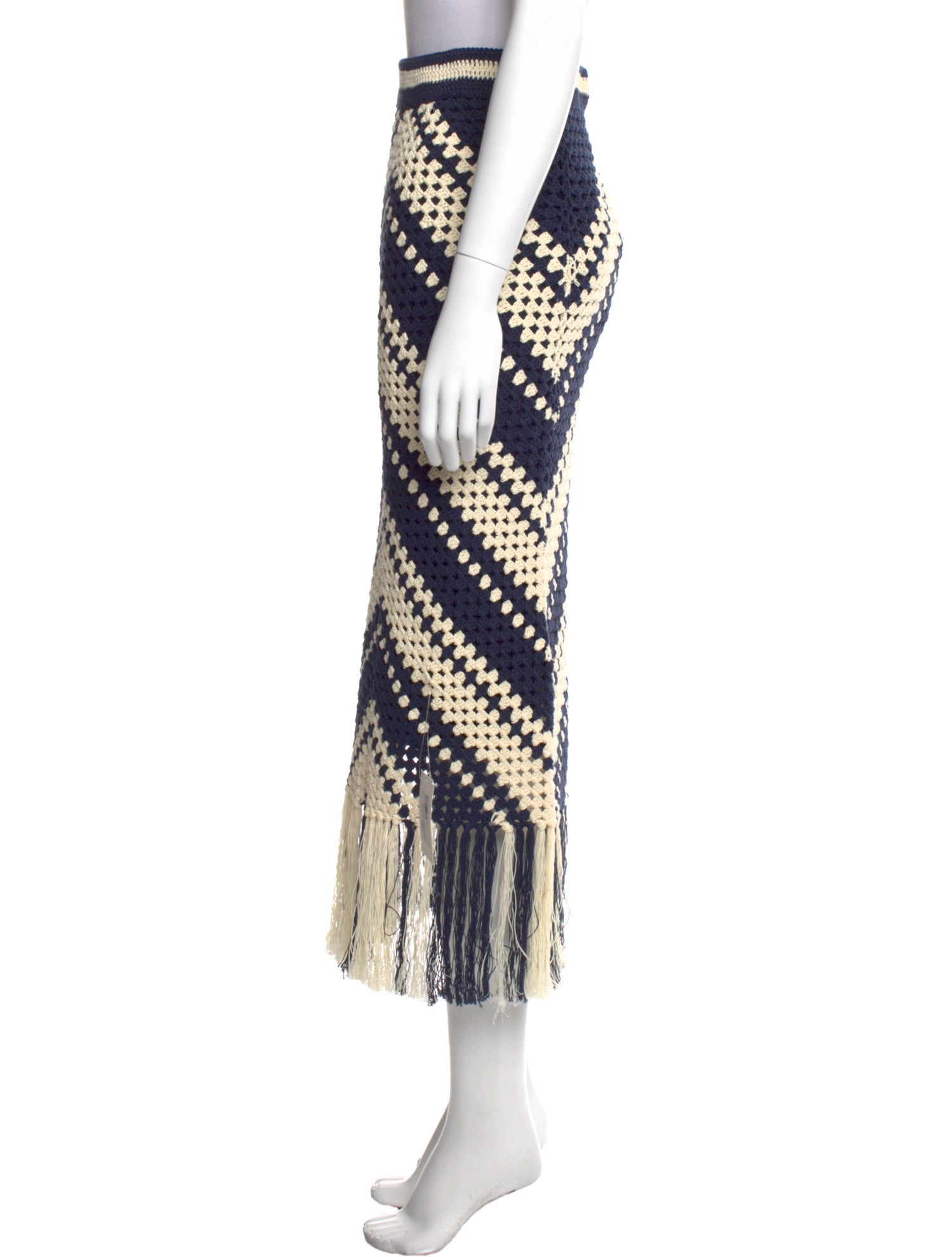 Zimmermann Printed Midi Length Skirt w/ Tags