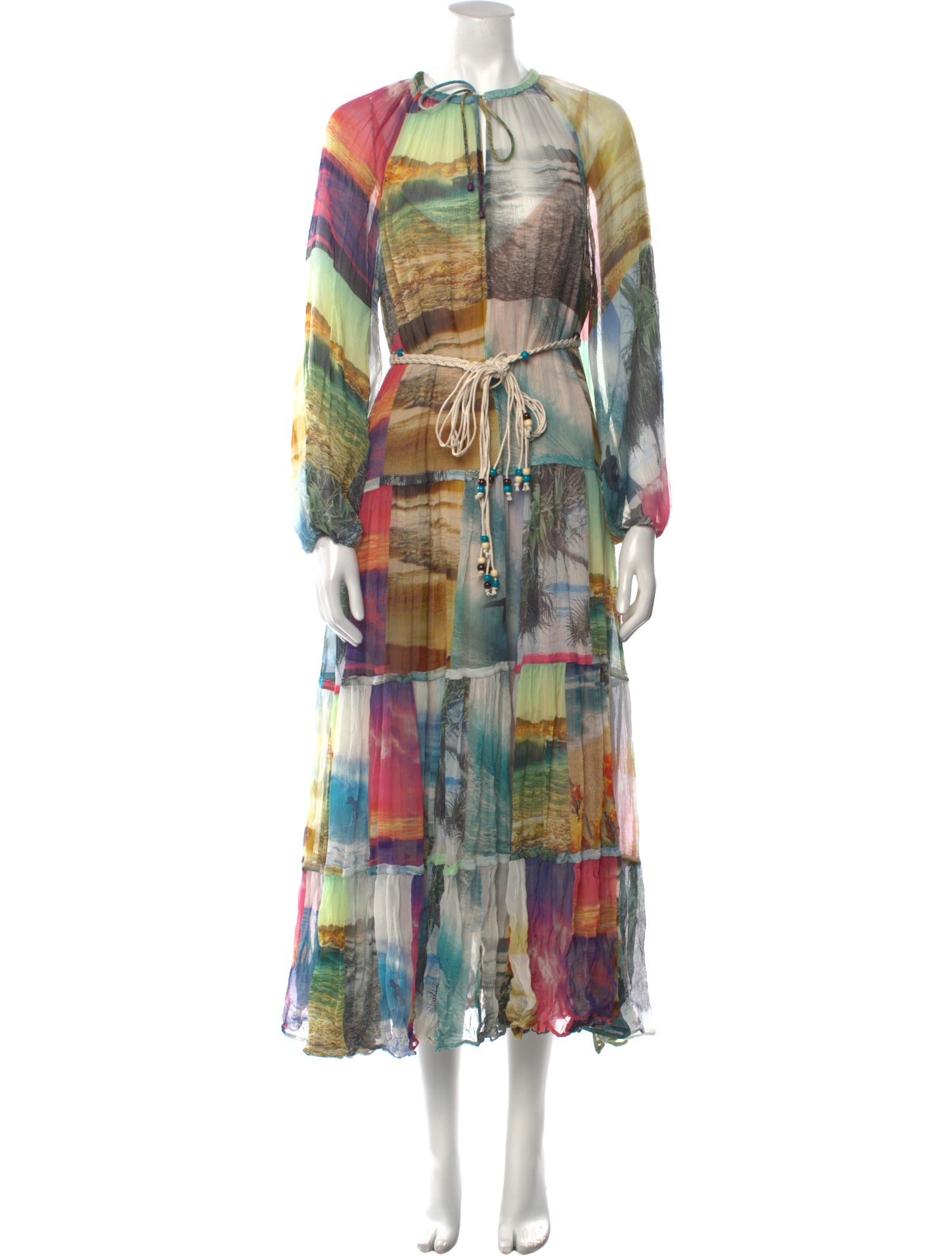 Zimmermann Printed Long Dress