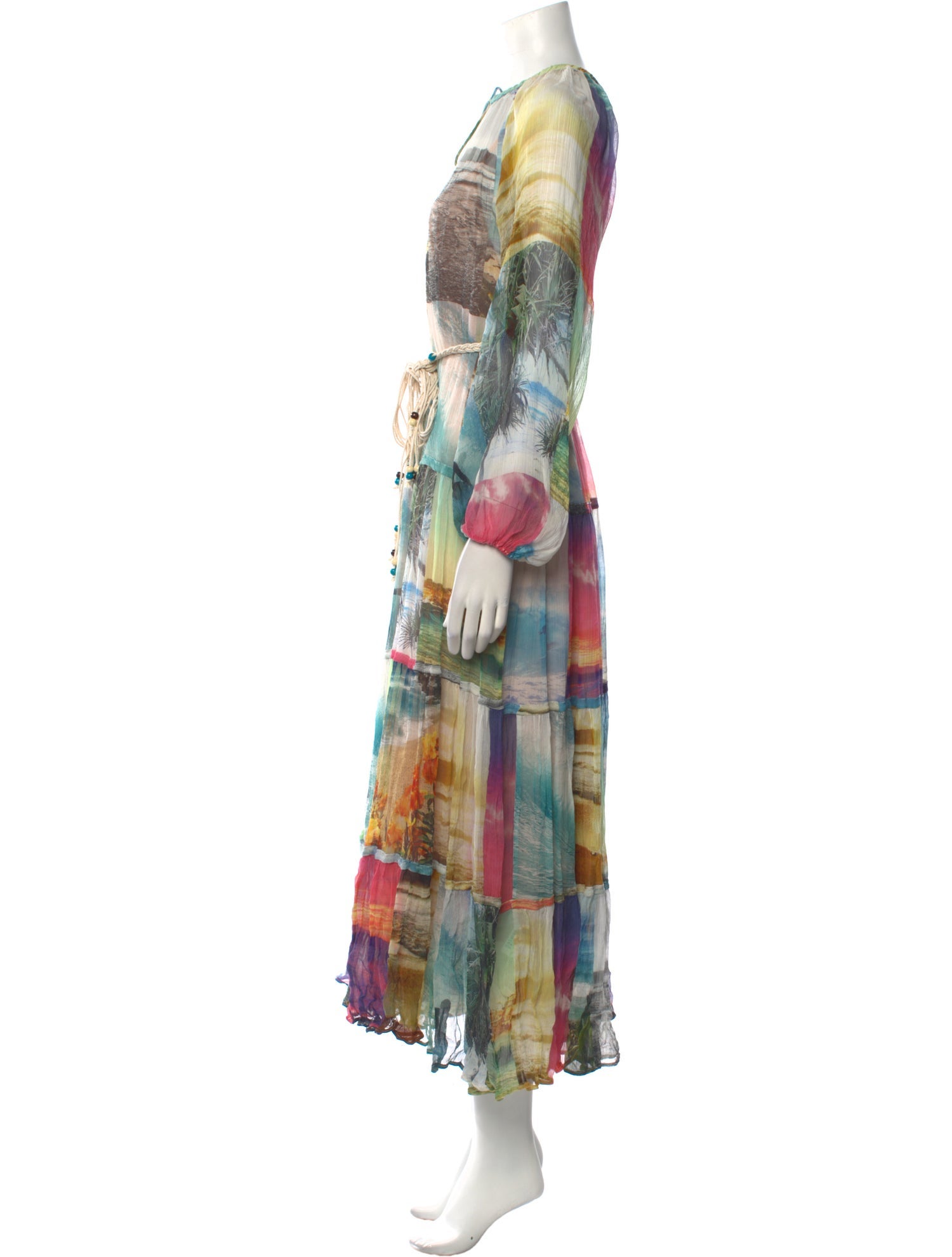 Zimmermann Printed Long Dress
