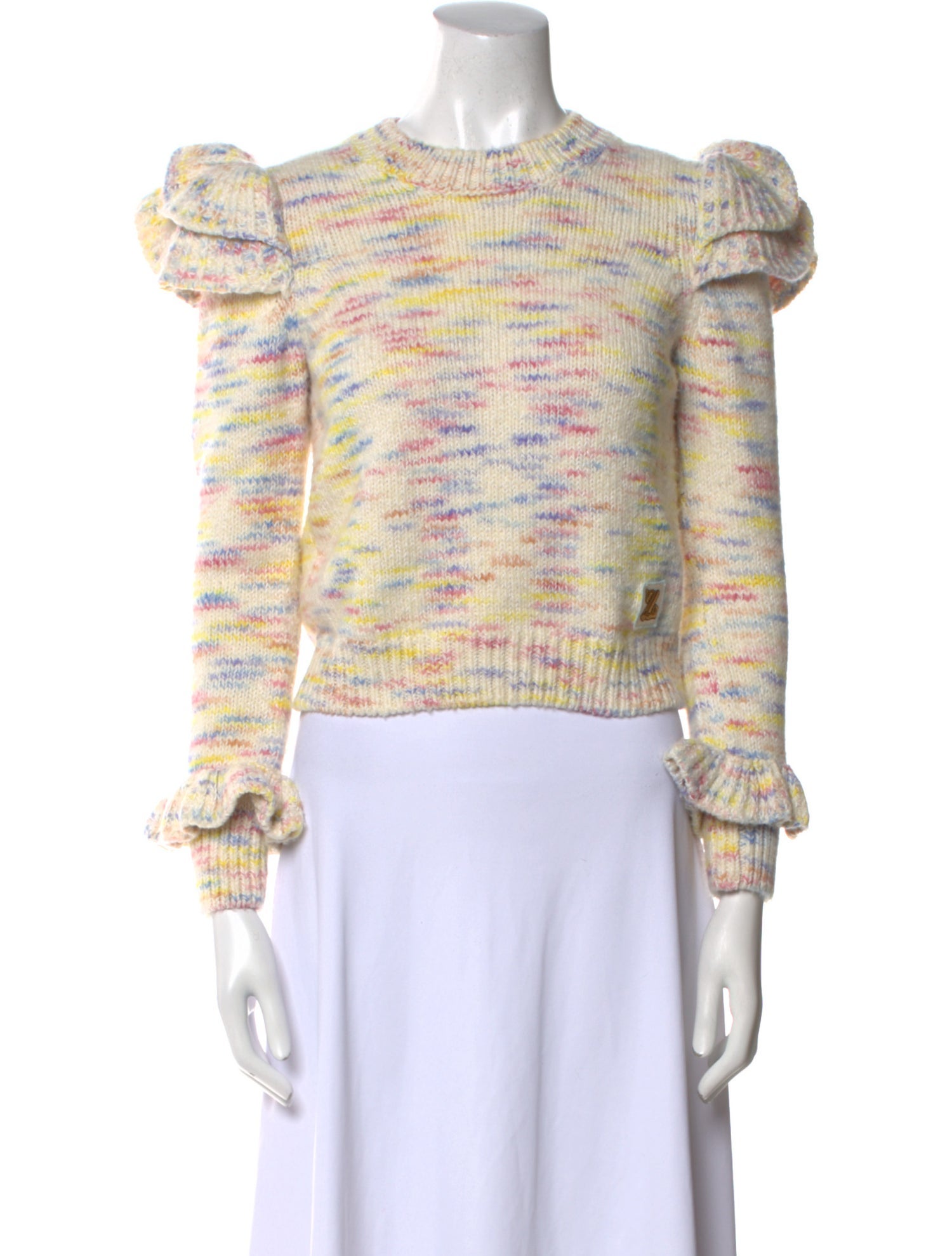 Zimmermann Merino Wool Crew Neck Sweater