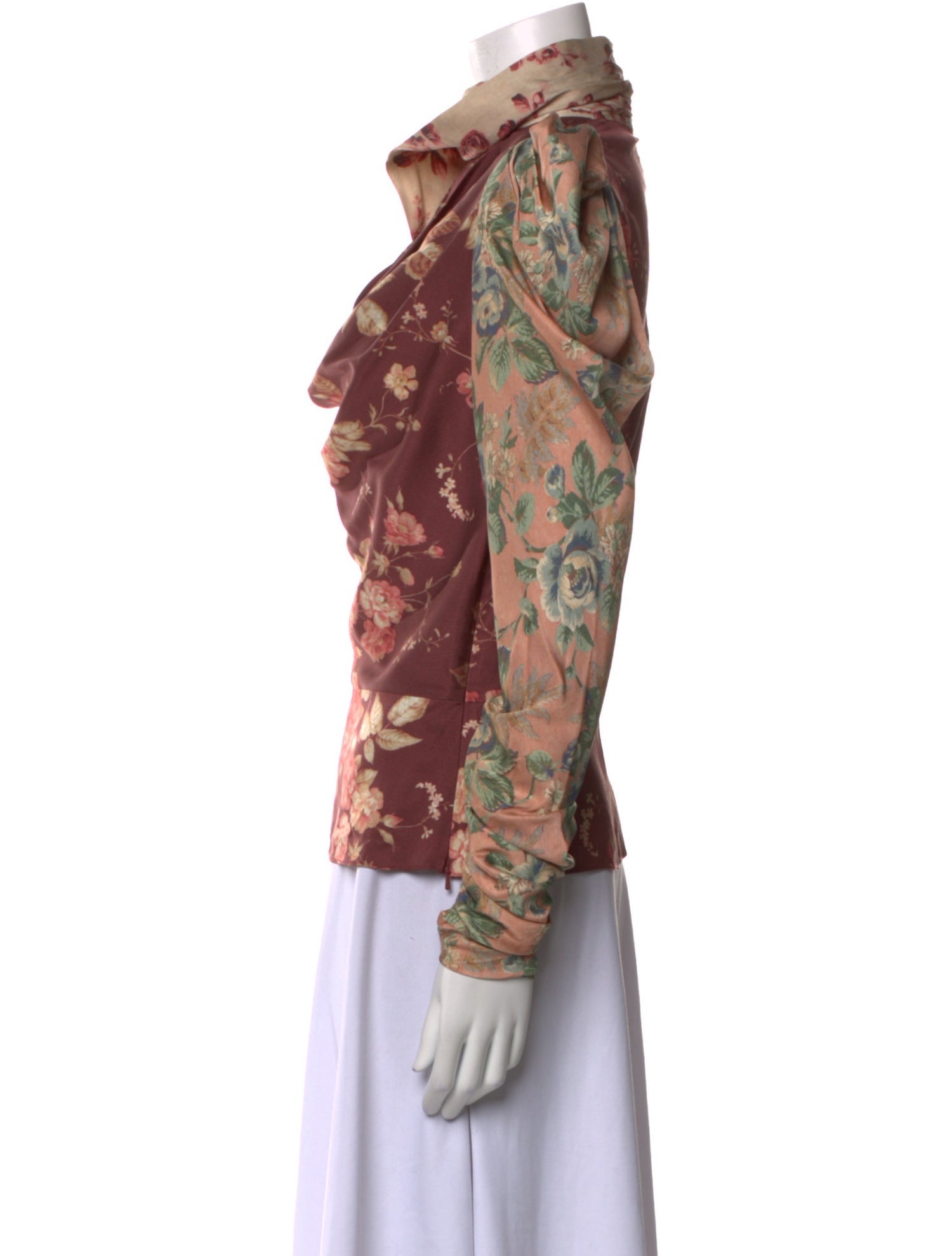 Zimmermann Silk Floral Print Blouse