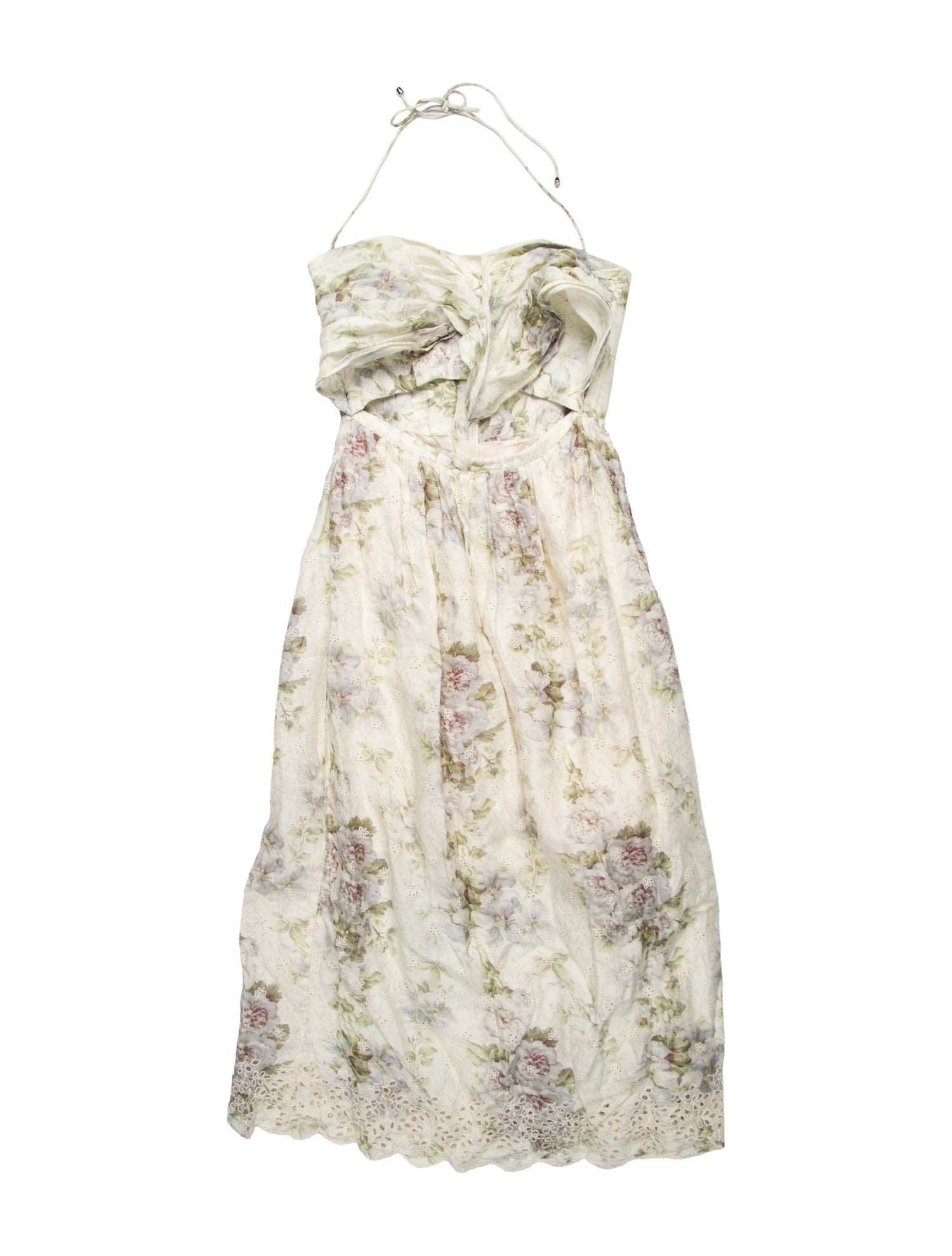 Zimmermann Linen Midi Length Dress