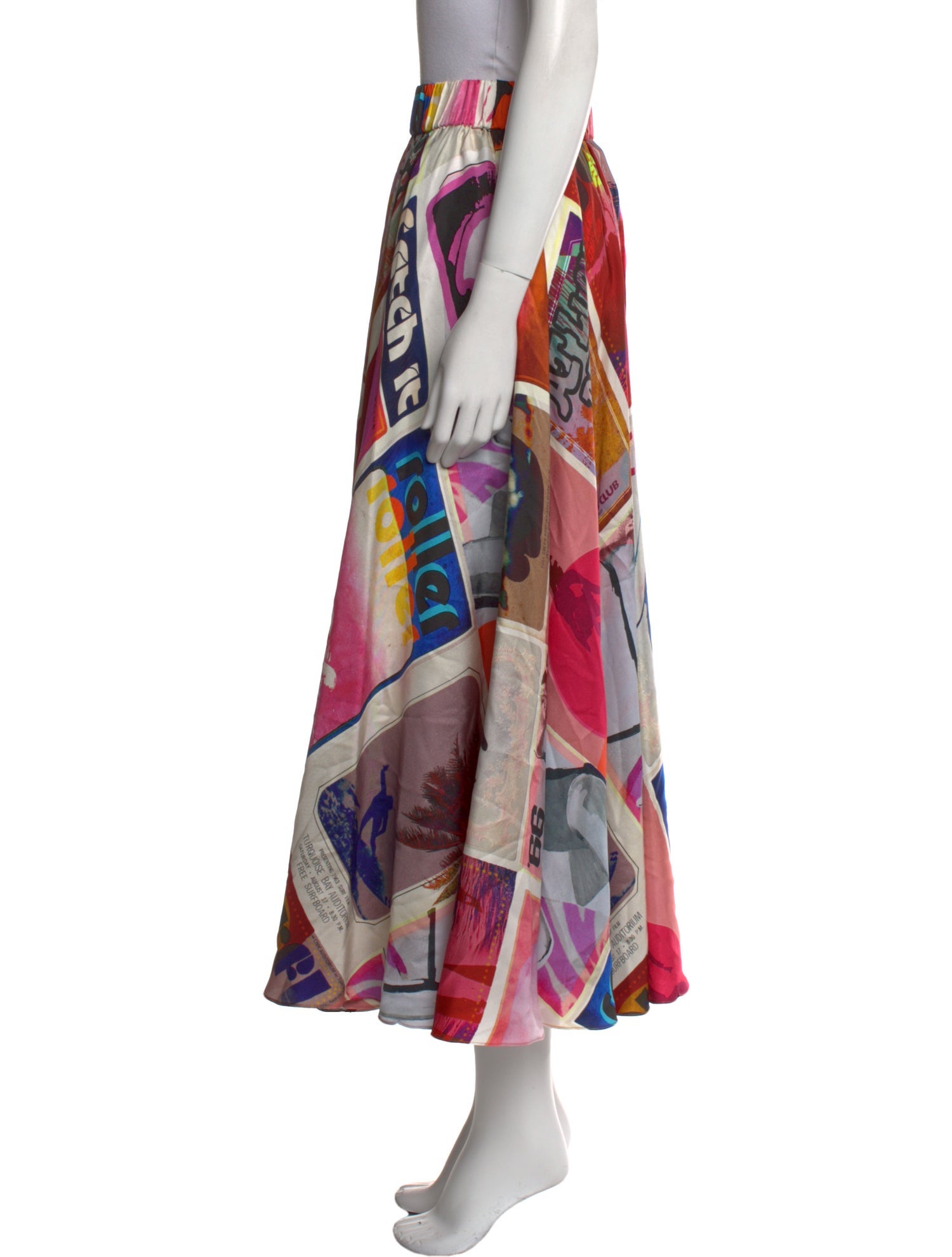 Zimmermann Silk Midi Length Skirt